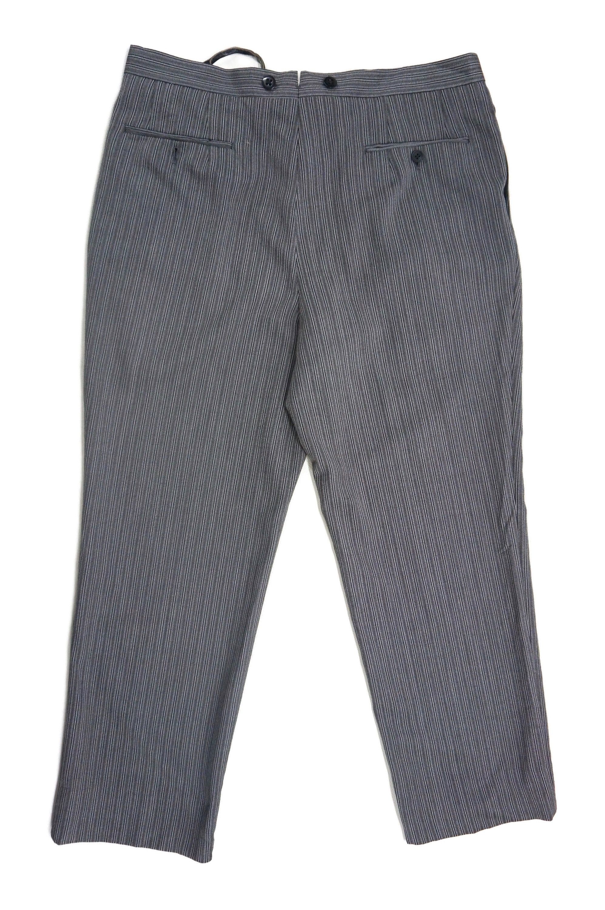 Aquascutum Aquascutum Pants Size W38xL29.5 Pleated Wool Silk Blend Size US 38 / EU 54 - 2 Thumbnail