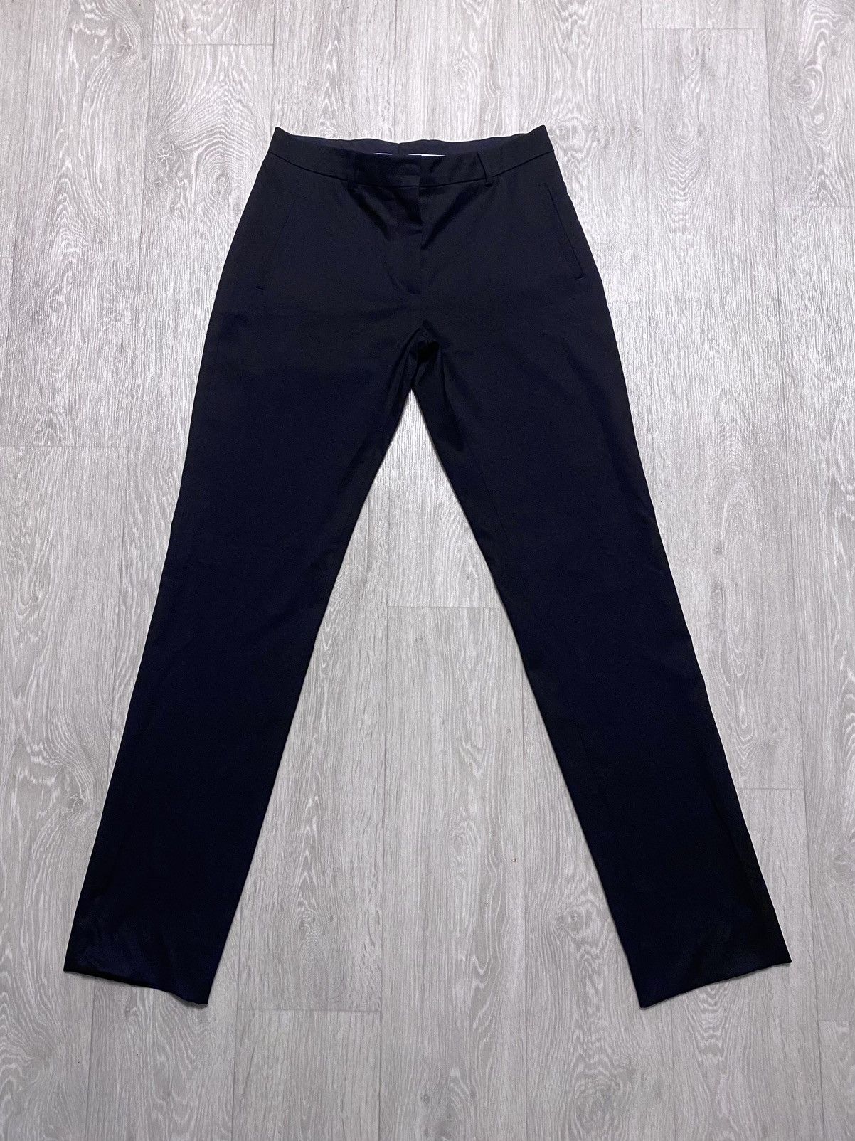 Givenchy Givenchy Uniformes Black Stretchy Cross Pants Trousers PE Size 28" / US 6 / IT 42 - 4 Thumbnail