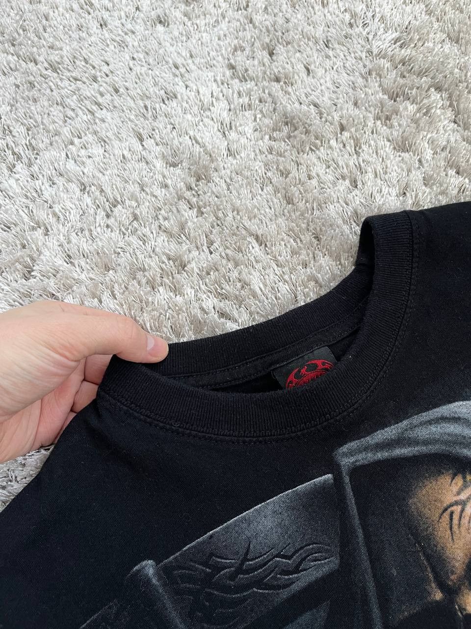 Streetwear × Vintage vintage spiral big skulls print tee Size US M / EU 48-50 / 2 - 3 Thumbnail