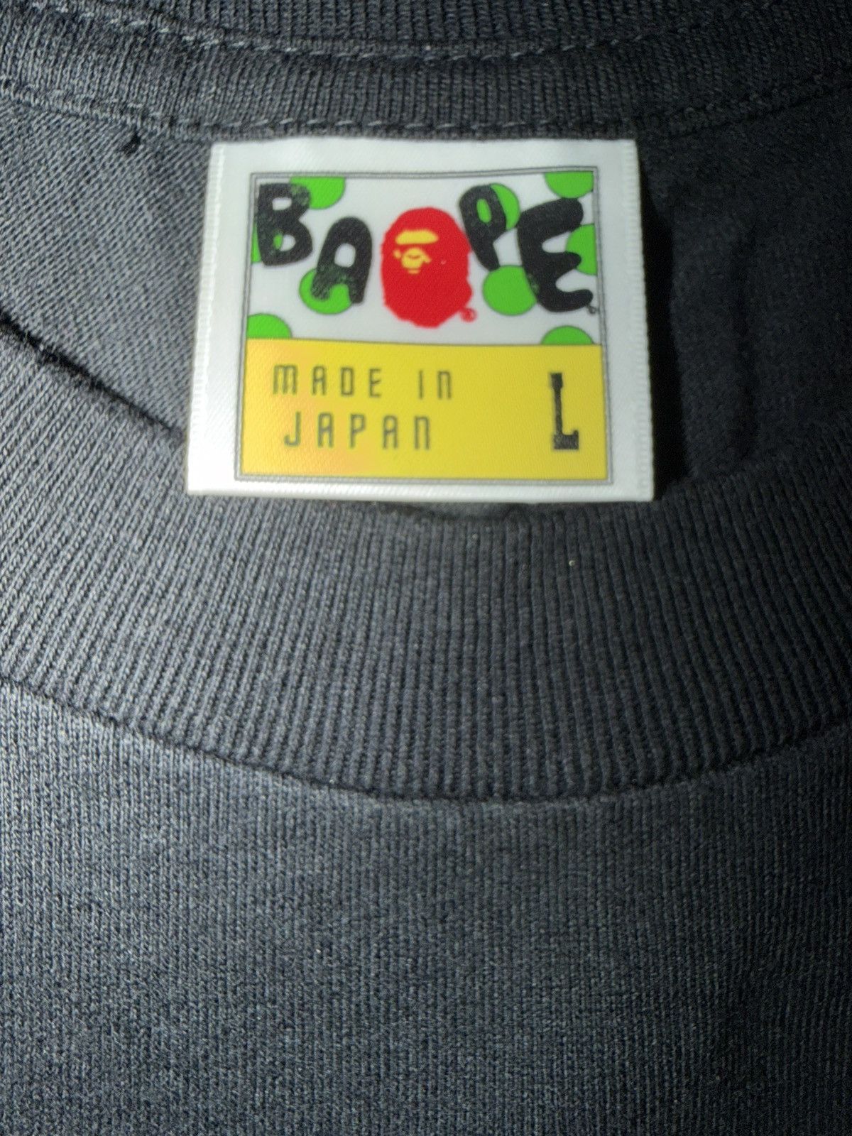 Bape Bape Flame Logo Tee Size US L / EU 52-54 / 3 - 3 Thumbnail
