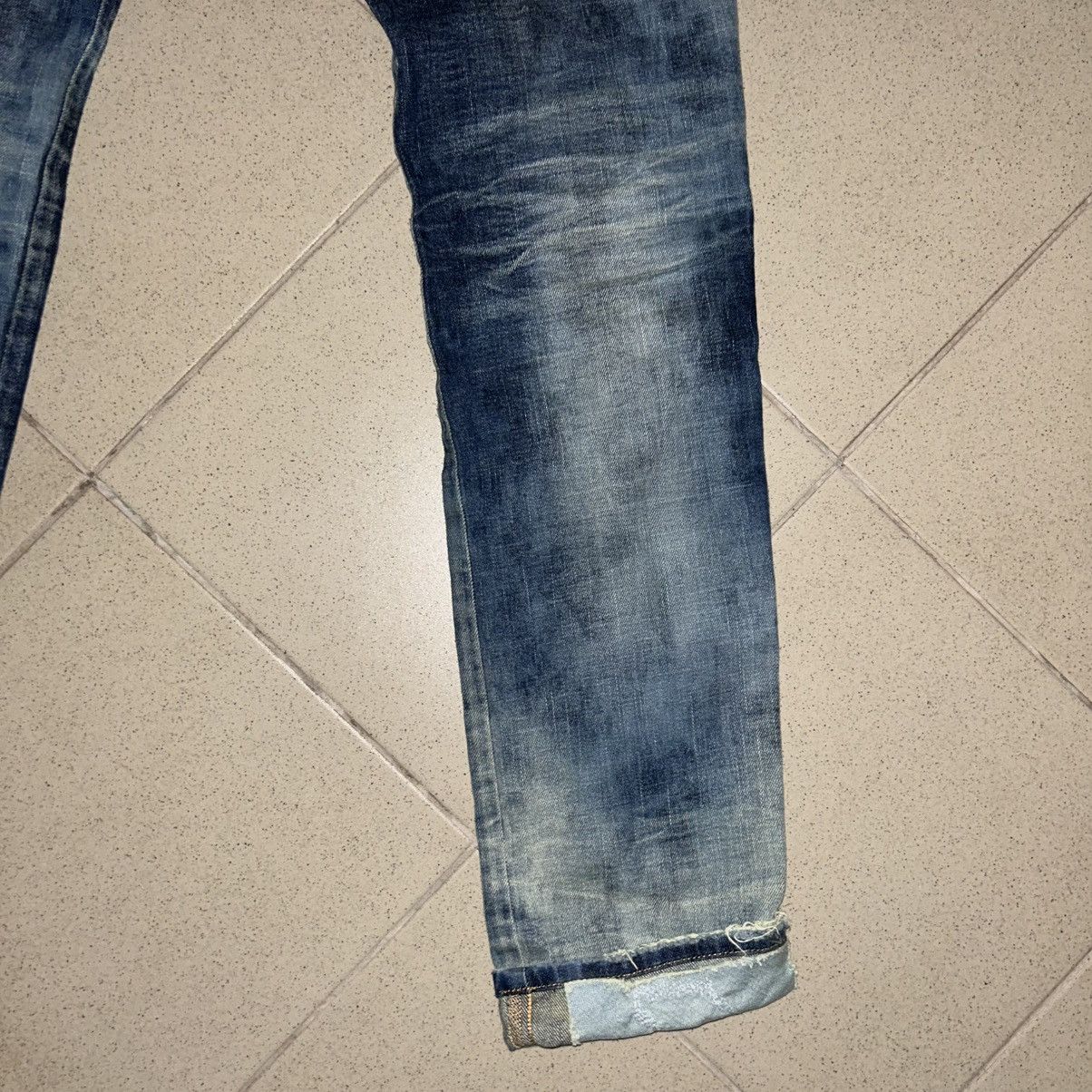 Diesel Vintage Diesel D-Kras Slim Distressed Jeans – Made in Italy Size US 31 - 25 Thumbnail