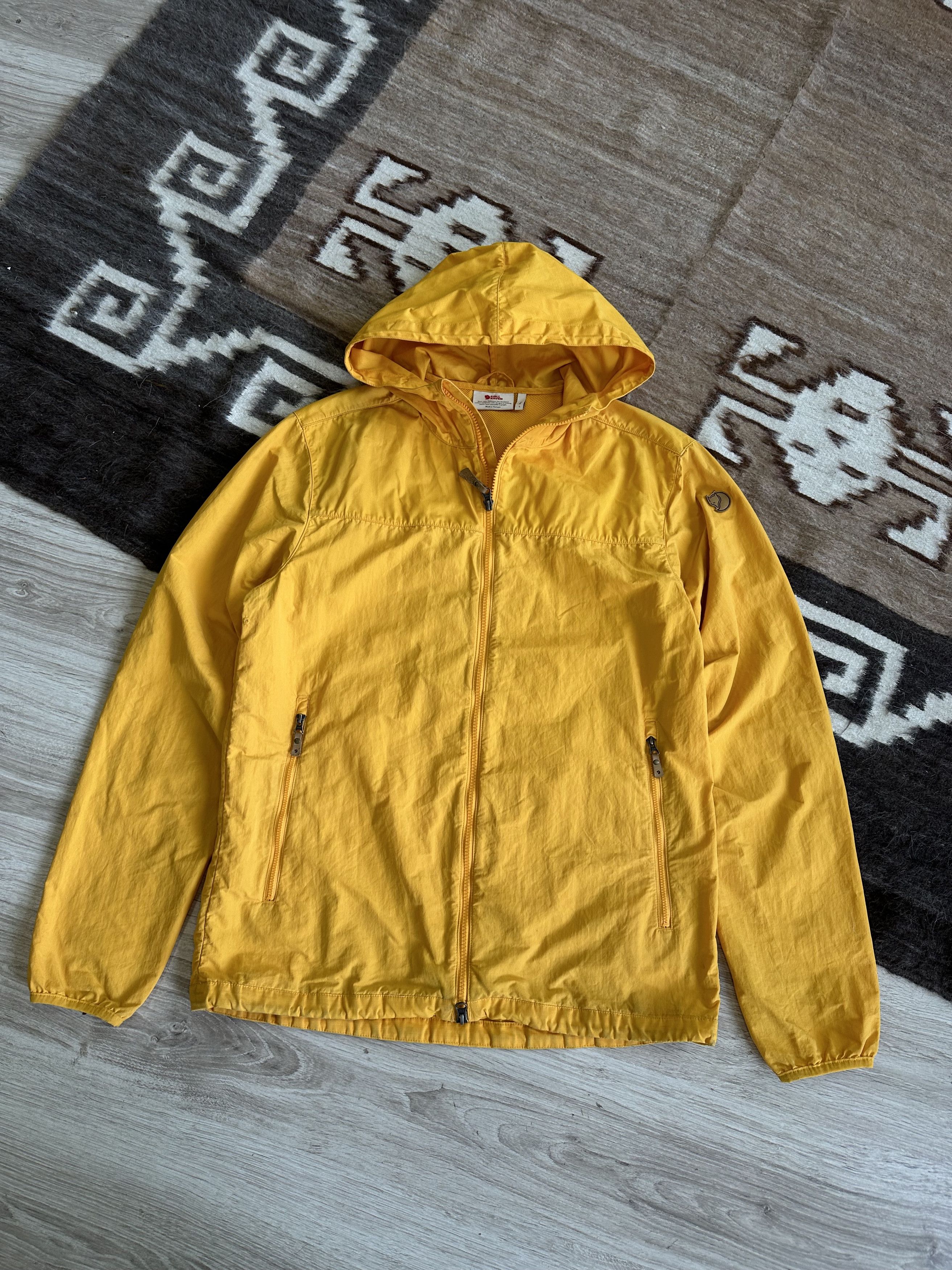 image of Fjallraven Abisko Hybrid Jacket 6614Ac in Yellow, Men's (Size Large)