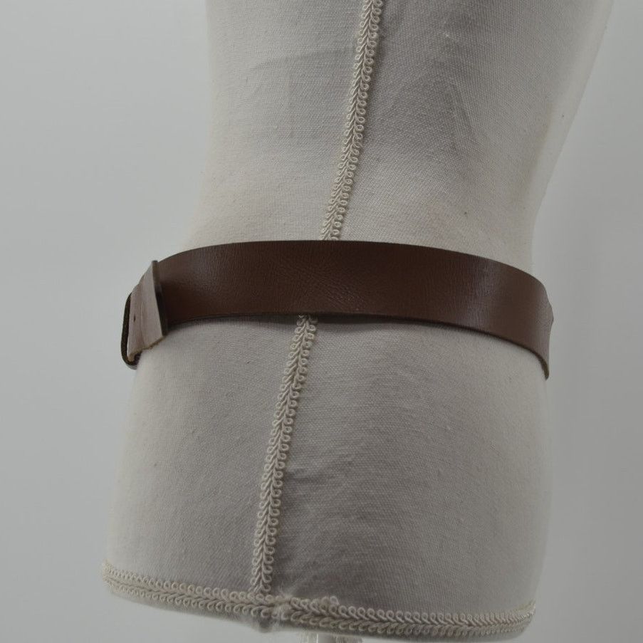 American Eagle Outfitters America Eagle Outfitters Brown Genuine Leather Belt Sz XS/S Size 32 - 9 Thumbnail