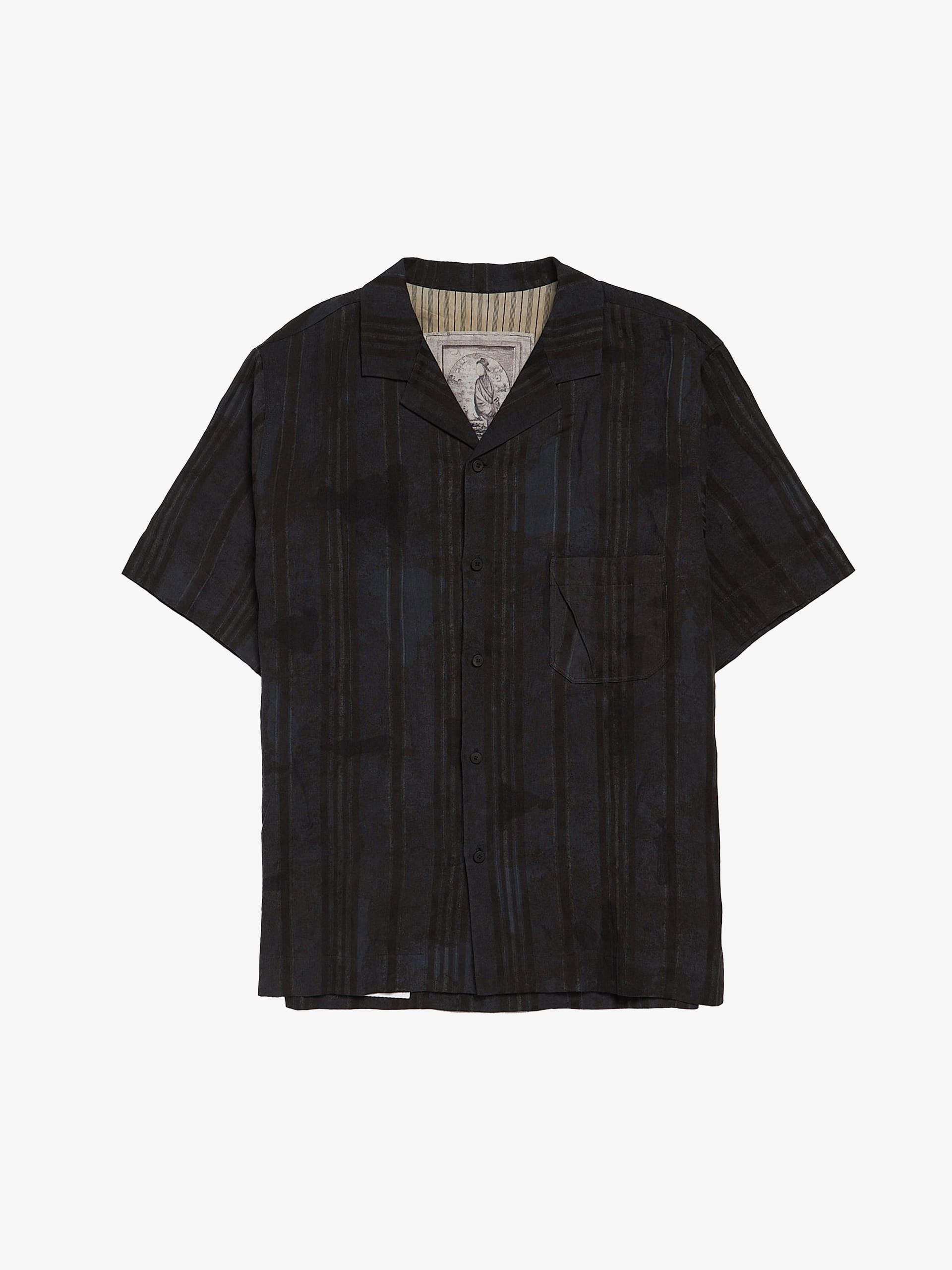 Ziggy Chen Shortsleeve Striped Shirt Size US L / EU 52-54 / 3 - 1 Thumbnail