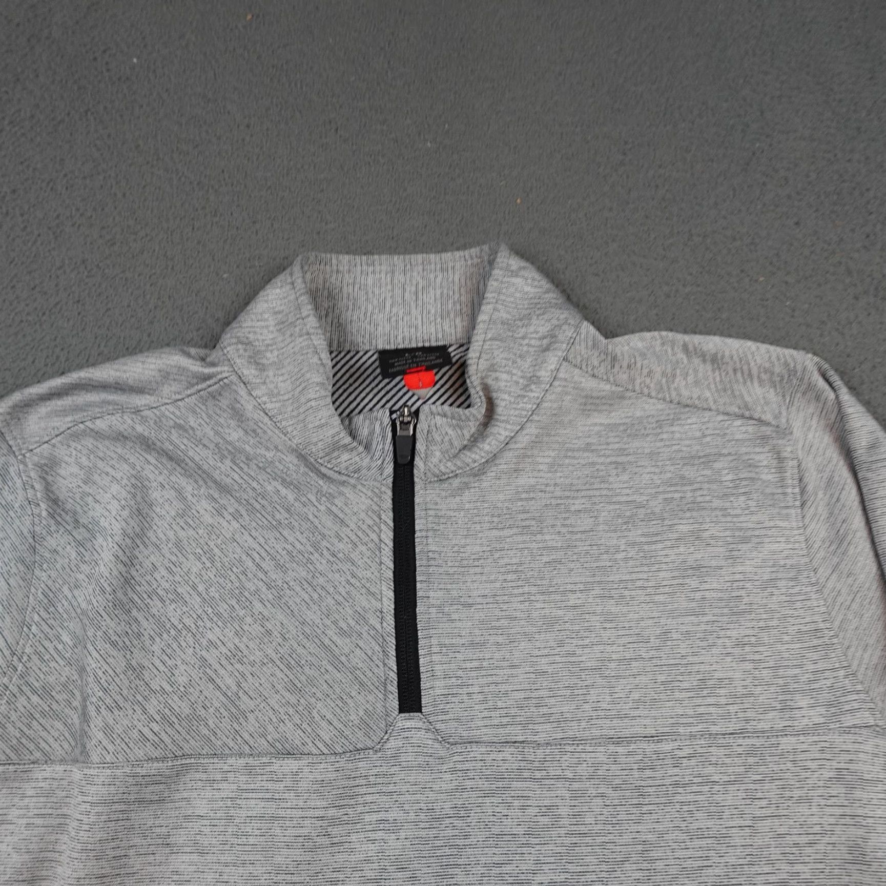 Oakley Oakley Pullover Mens Large Gray 1/4 Zip O Hydrolix Performance Golf Athletic Shirt Size US L / EU 52-54 / 3 - 4 Thumbnail