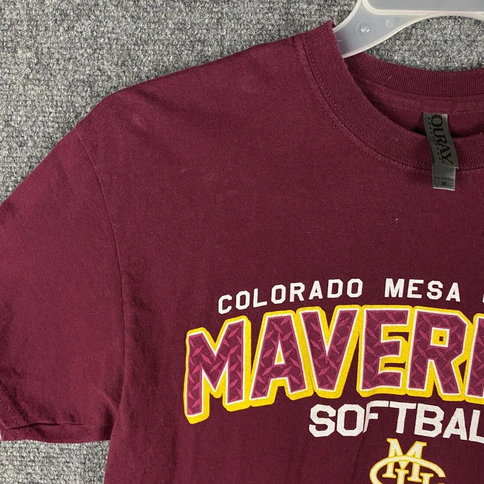 Other Colorado Mesa University Mavericks Softball T-Shirt Men's M Size US M / EU 48-50 / 2 - 3 Thumbnail