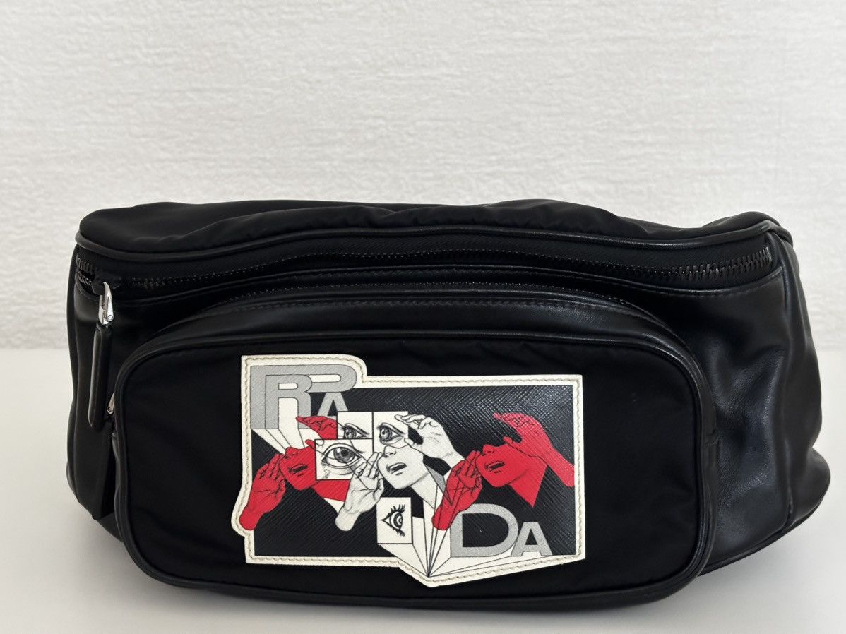 Prada Prada 2VL006 Comic Belt Bag waist bag 100% authentic Size ONE SIZE - 1 Thumbnail