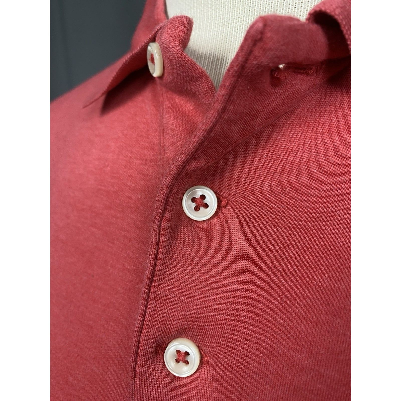 Ralph Lauren Polo Ralph Lauren Men's Pink Red Polo T-Shirt Size L Size US L / EU 52-54 / 3 - 9 Thumbnail