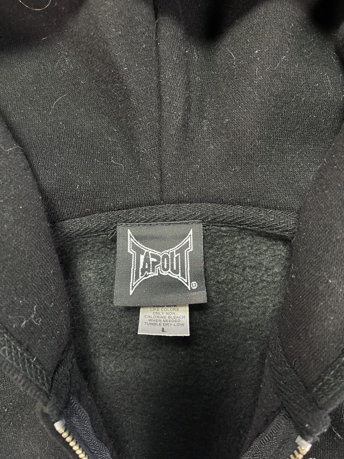 Tapout 00s Tapout Penthouse Face Mask Printed Zip Hoodie L Rare Y2K Size L / US 10 / IT 46 - 8 Thumbnail