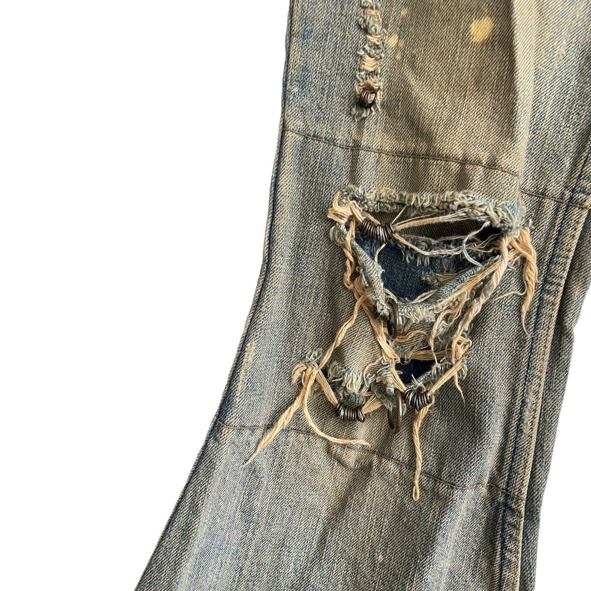 If Six Was Nine Ifsixwasnine mudmax capri jeans Size US 27 - 3 Thumbnail
