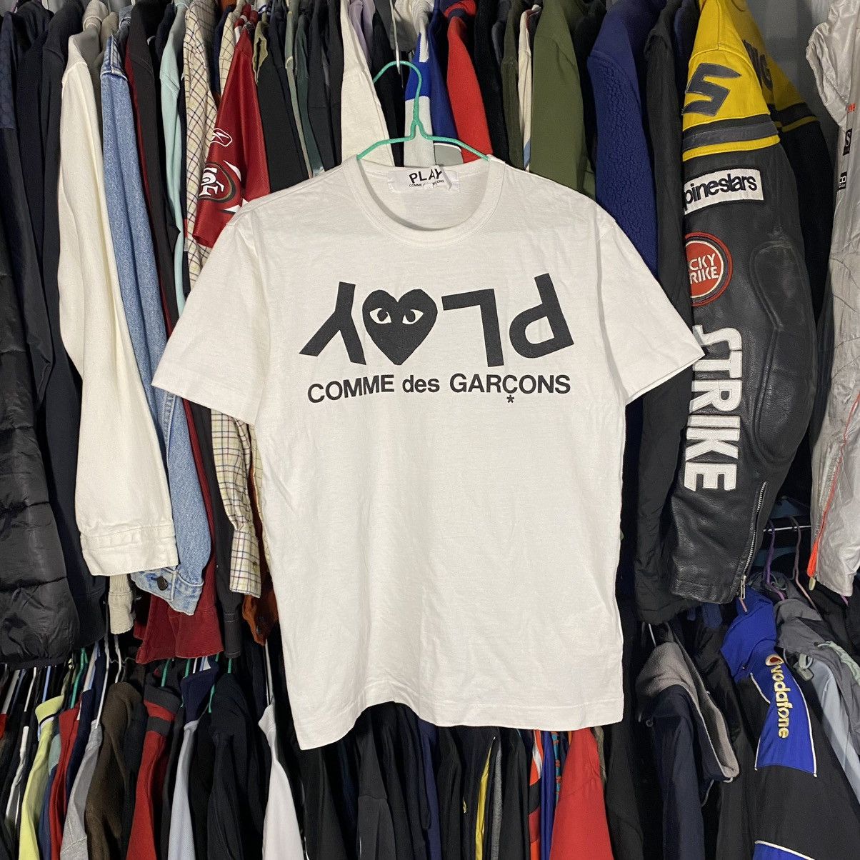 Comme des Garcons VINTAGE COMME DES GARSONS TEE FRONT BIG LOGO Size US M / EU 48-50 / 2 - 1 Thumbnail