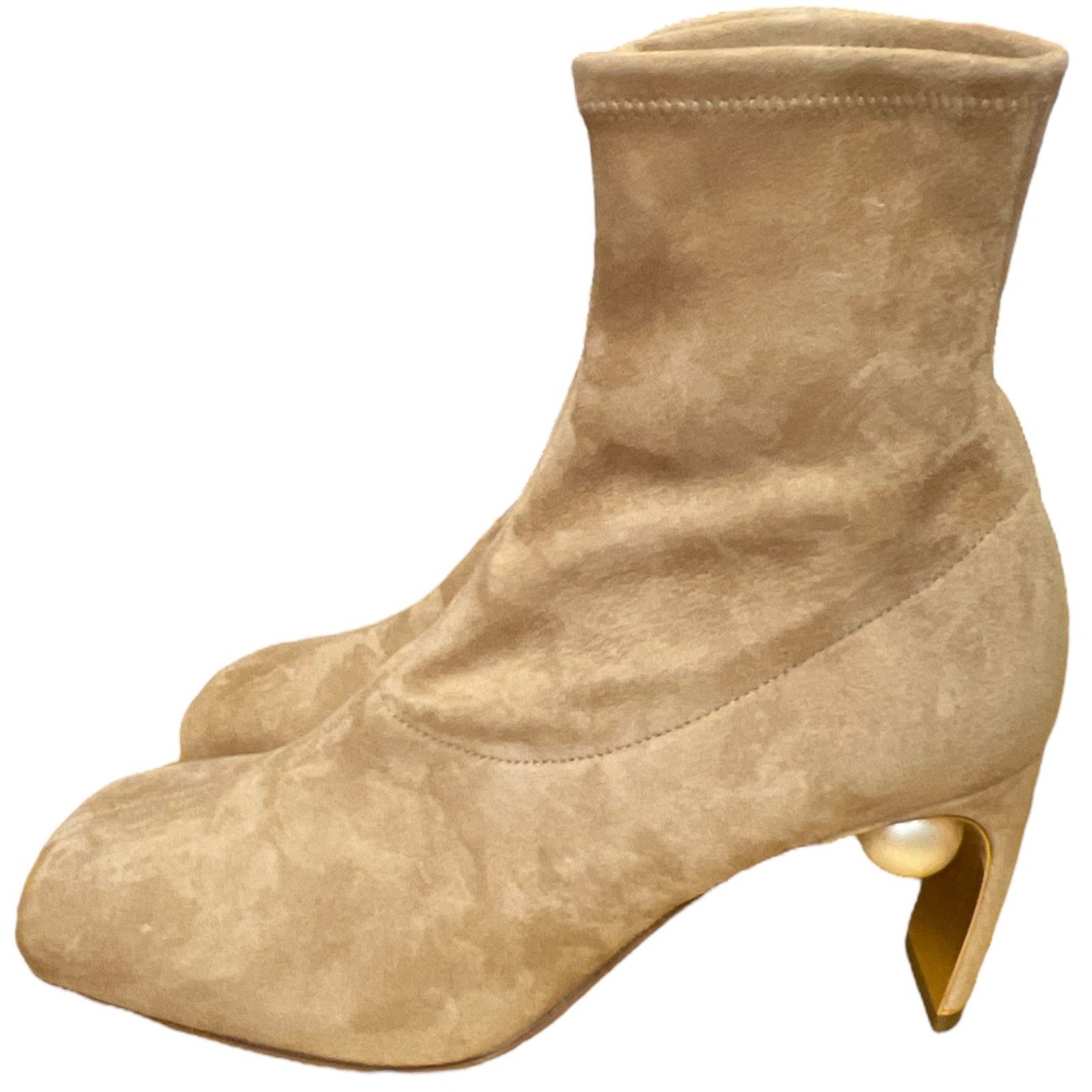 Nicholas Kirkwood NICHOLAS KIRKWOOD Maeva Brown Suede Ankle Boots, IT38 Size US 8 / IT 38 - 3 Thumbnail