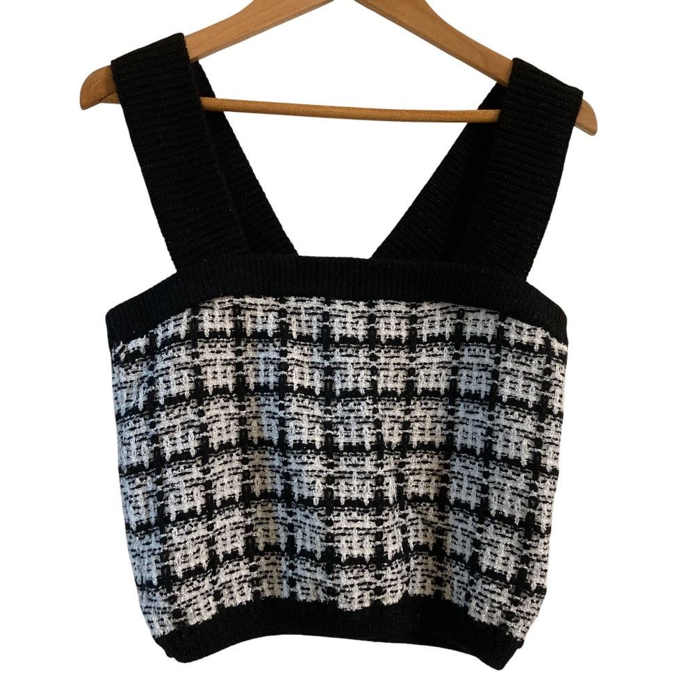 Other Diagram Check Knit Bustier Others Tops 0323457116 DUTY FREE for USA