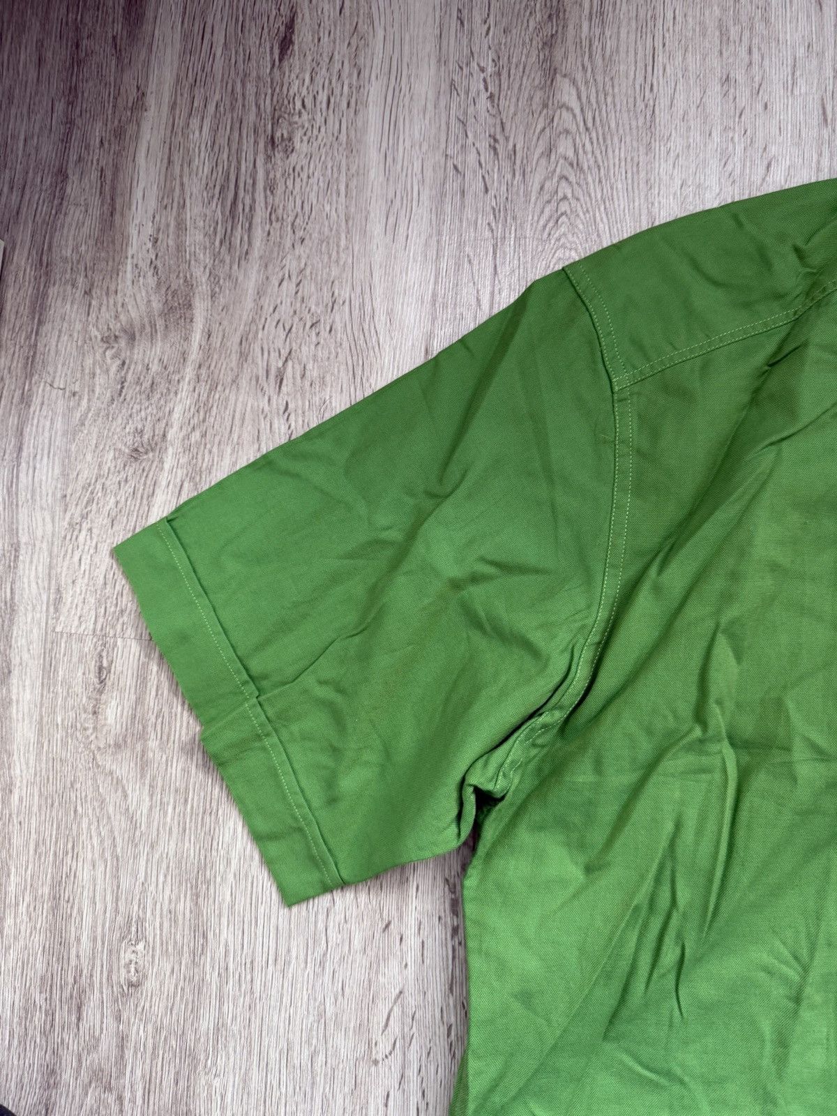 Yves Saint Laurent YSL Pour Homme Green Cotton Shirt XL Vintage Y2K Minimal Size US XL / EU 56 / 4 - 8 Thumbnail