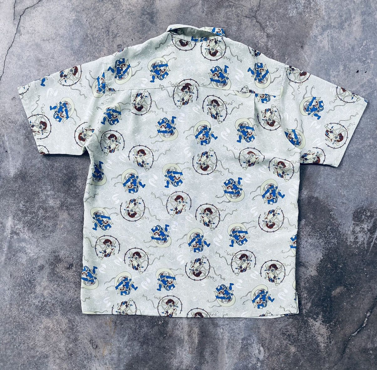 Japanese Brand Vintage Stevenson Devil Printed Button Ups Size US XL / EU 56 / 4 - 2 Thumbnail
