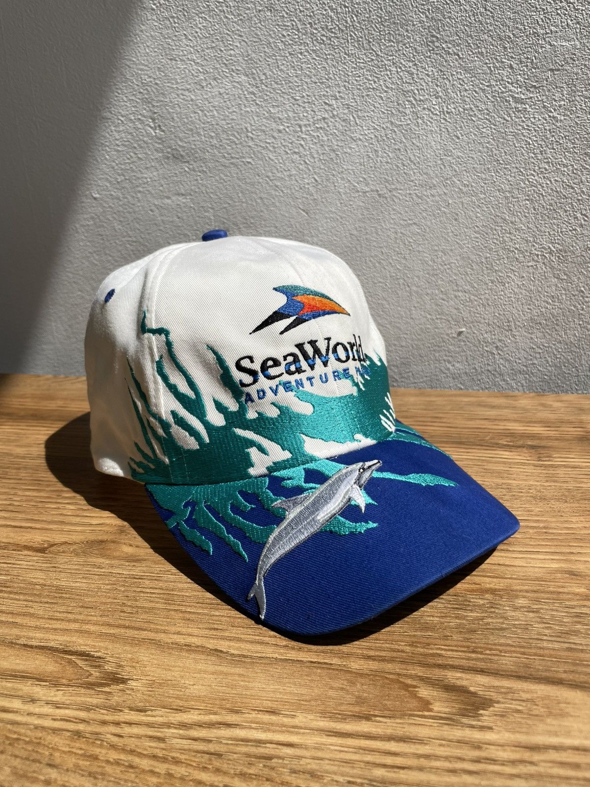 Vintage Rare Vintage 90s Sea World Hat Retro Cap Size ONE SIZE - 1 Thumbnail