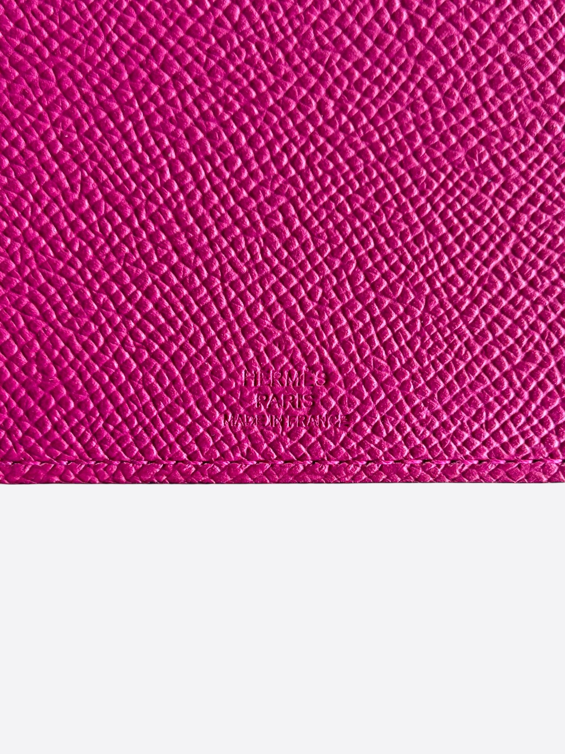 Hermes Hermes Purple Epsom Tarmac Passport Holder Size ONE SIZE - 3 Thumbnail