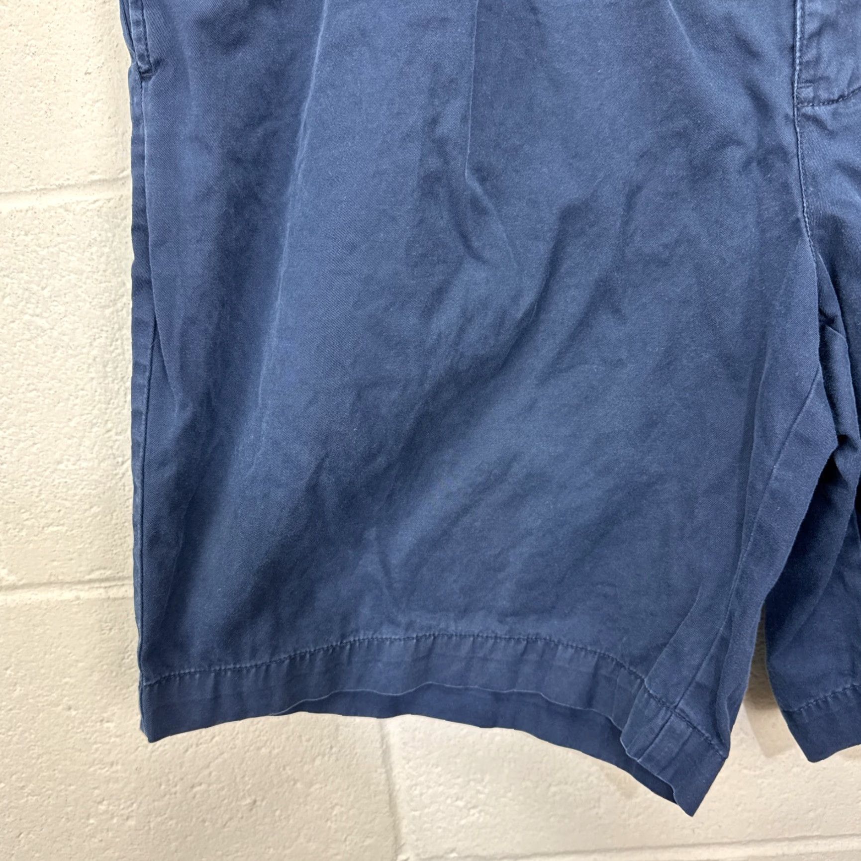 Polo Ralph Lauren VINTAGE Polo Ralph Lauren Men's Shorts Casual Chino 38 Navy Blue Pleated Front 5-Pocket Summer Fall Spring Size US M / EU 48-50 / 2 - 3 Thumbnail