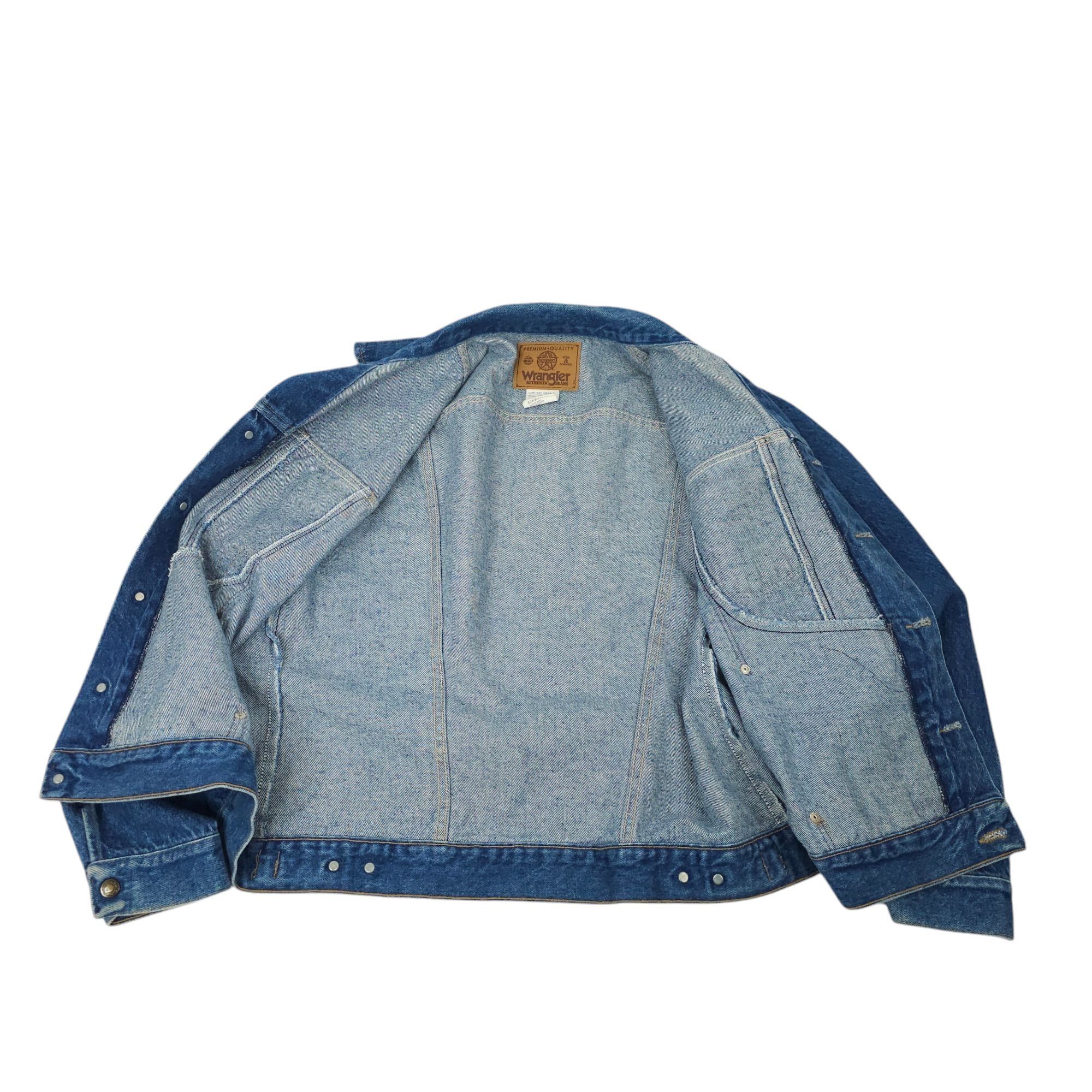 Wrangler Wrangler Western Denim Jacket Womens Size L DIY Hand Painted Size L / US 10 / IT 46 - 12 Thumbnail