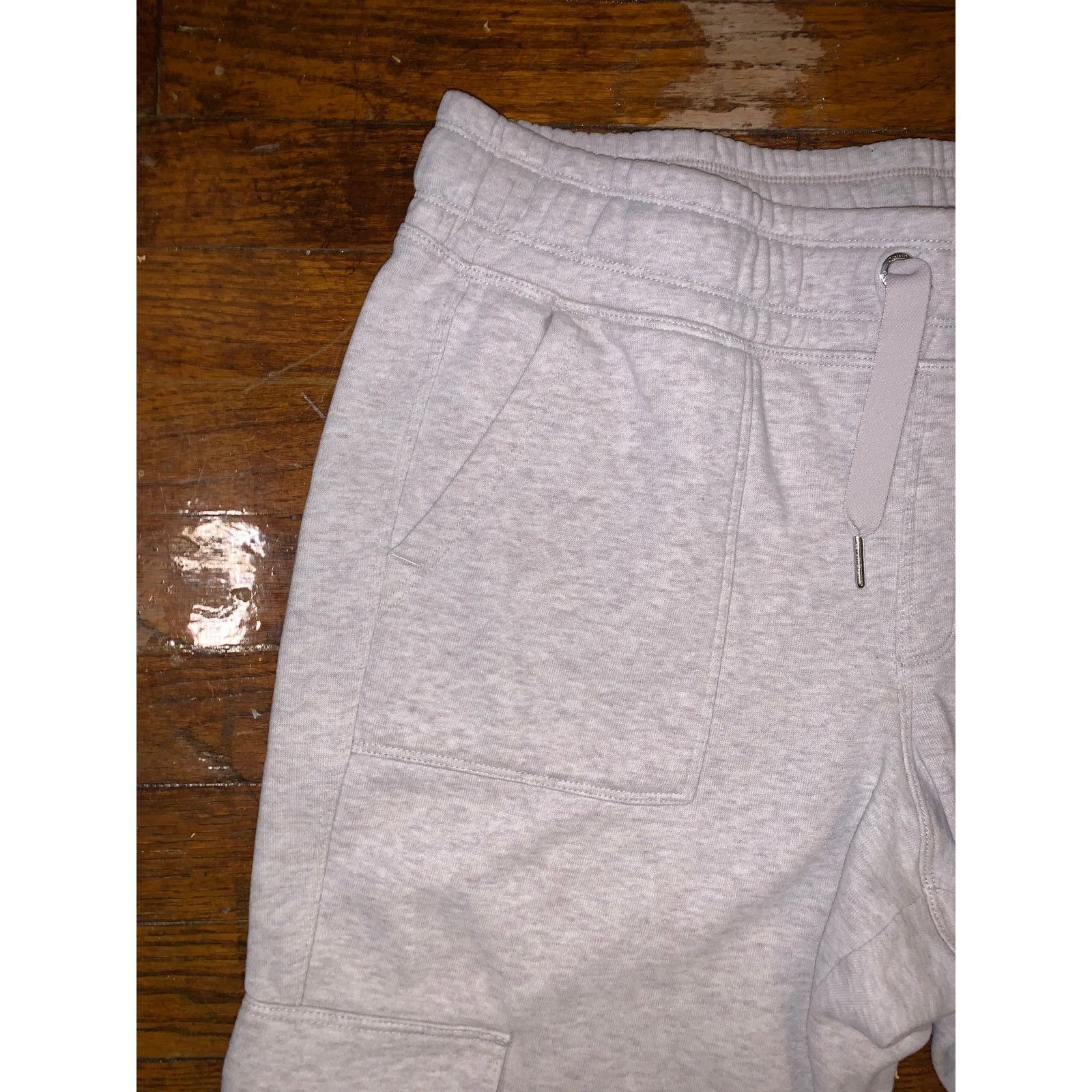 Calvin Klein Calvin Klein Cargo Sweatpants Mens Large Light Grey Size US 32 / EU 48 - 3 Thumbnail
