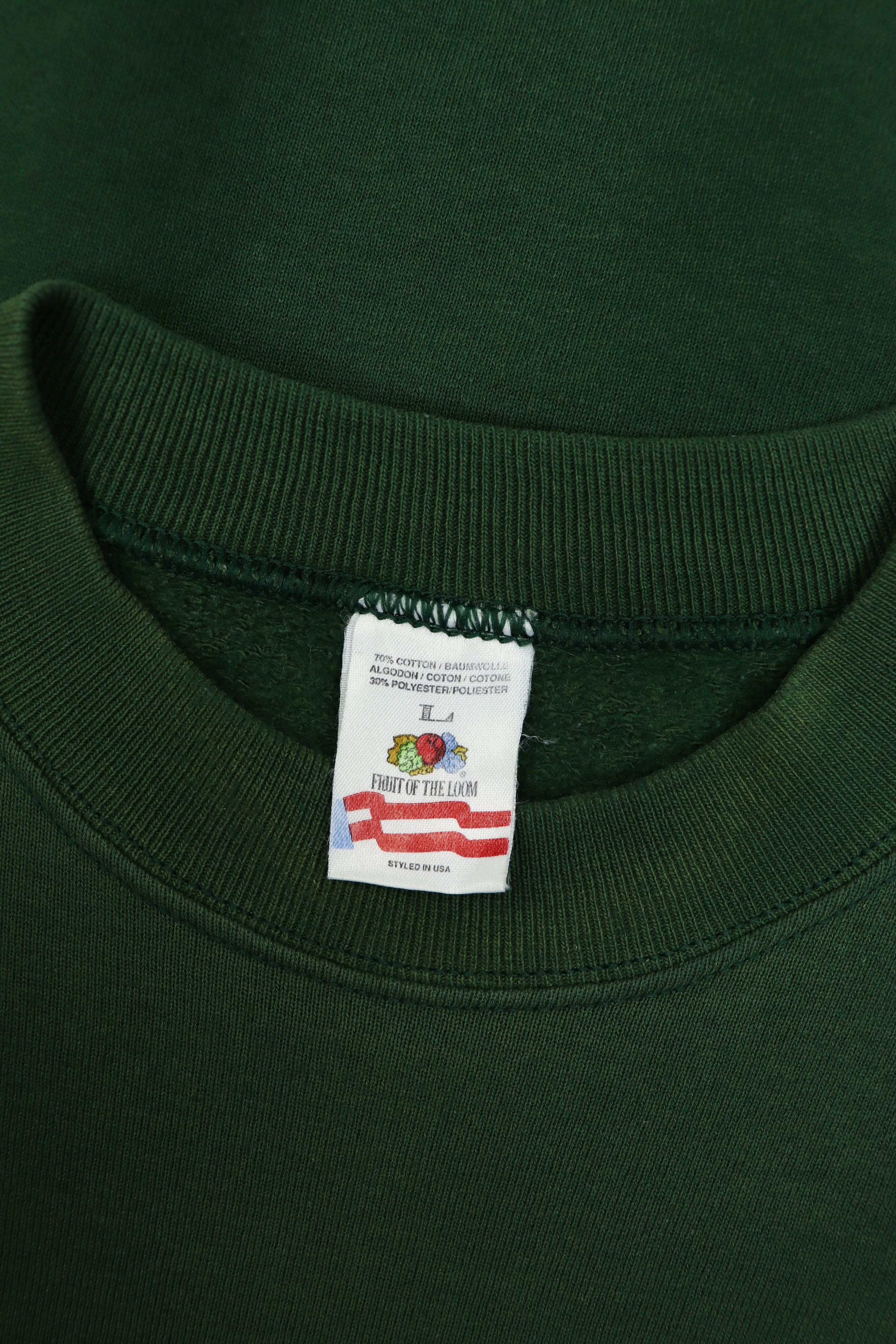 Fruit Of The Loom 90s Vintage Fruit of the Loom Sun Faded Crewneck Sweatshirt Size US L / EU 52-54 / 3 - 10 Thumbnail