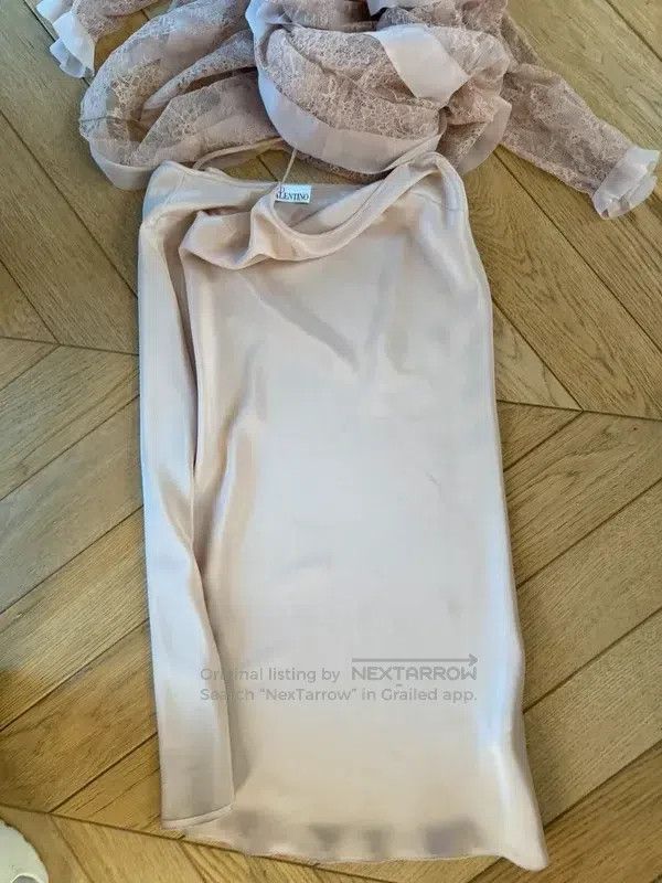Valentino Valentino Nude pink lace dress Size M / US 6-8 / IT 42-44 - 4 Thumbnail