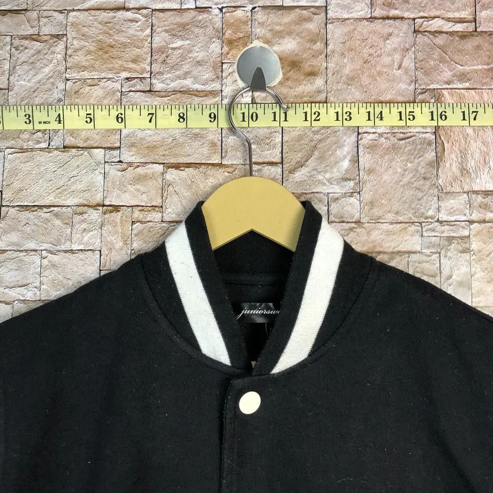 Other New York Black Bombers varsity Jacket #A679 Size US M / EU 48-50 / 2 - 6 Thumbnail