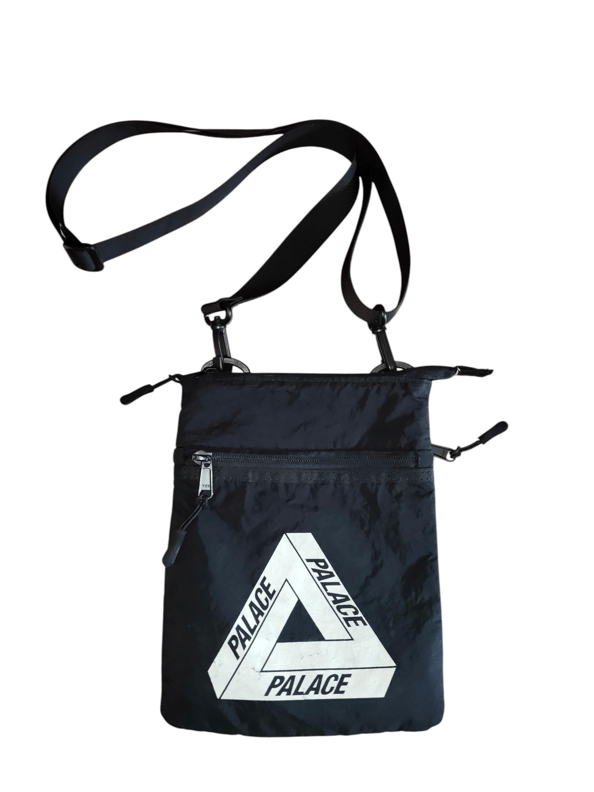 Palace Palace Skateboards Black Flat Sack/Shoulder Bag | Grailed