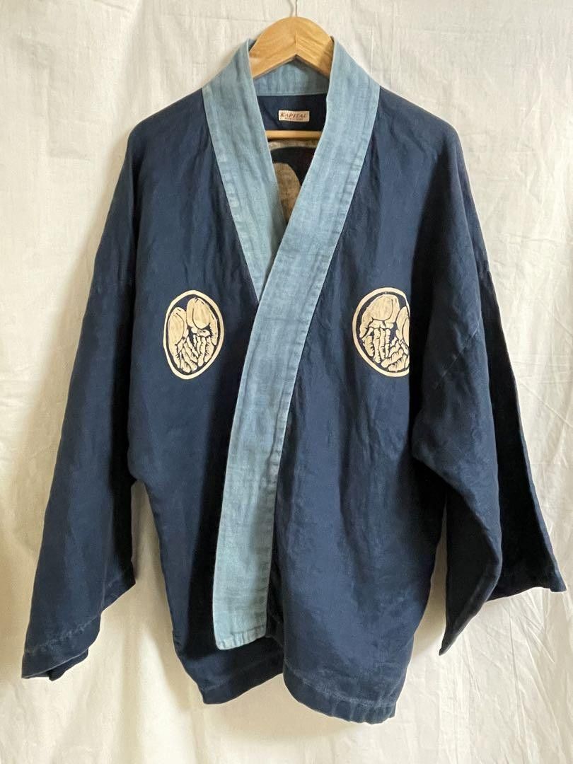 Kapital × Kapital Kountry KAPITAL KOUNTRY Blue Hands Japanese 