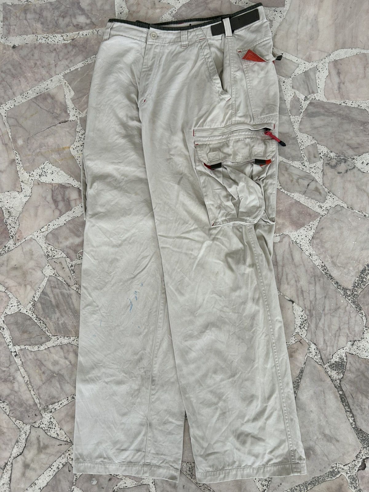 Japanese Brand No boundaries Cargo White Olive Size US 30 / EU 46 - 1 Thumbnail