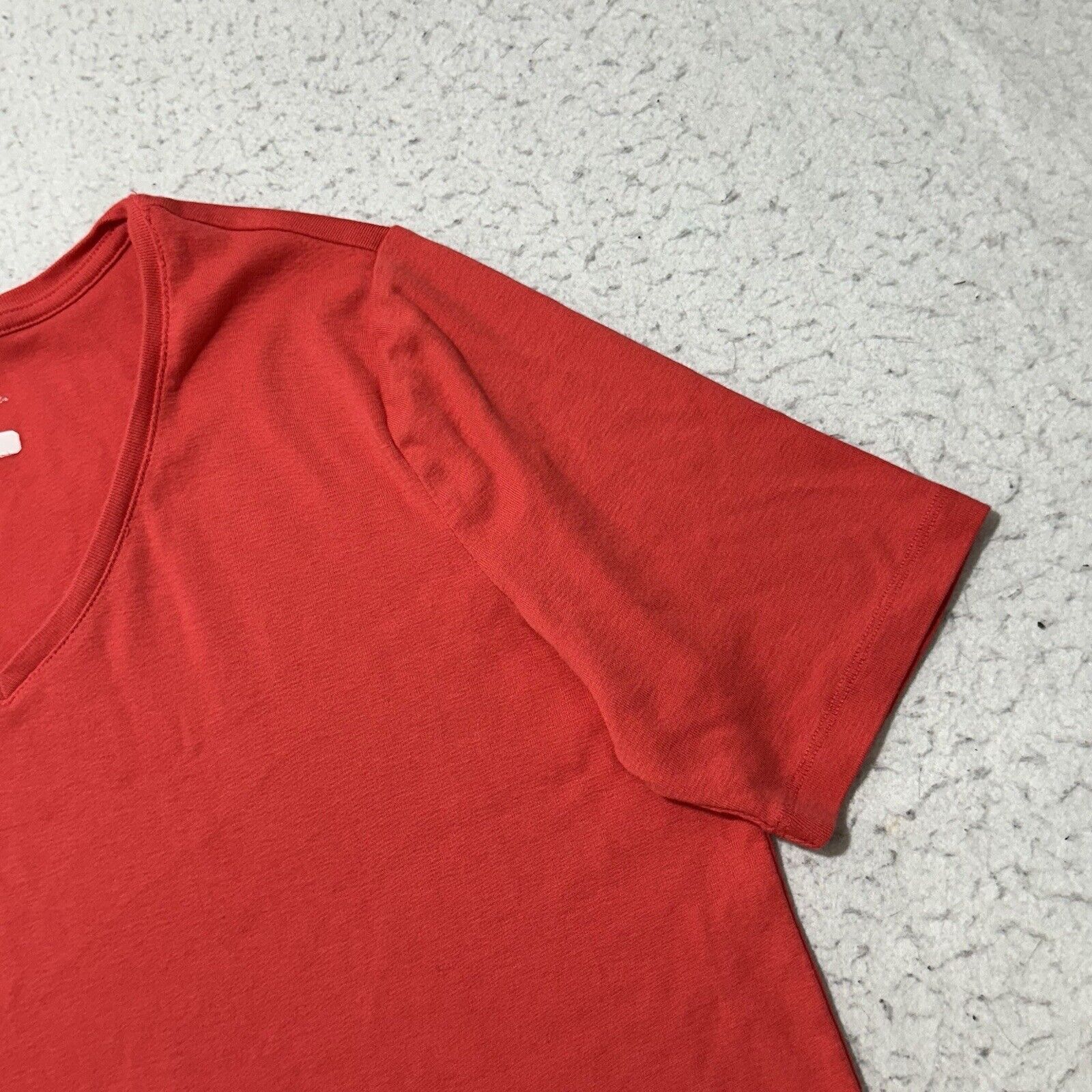Chicos Chico's The Ultimate Tee Large Pink V-Neck T Shirt Size L / US 10 / IT 46 - 4 Thumbnail