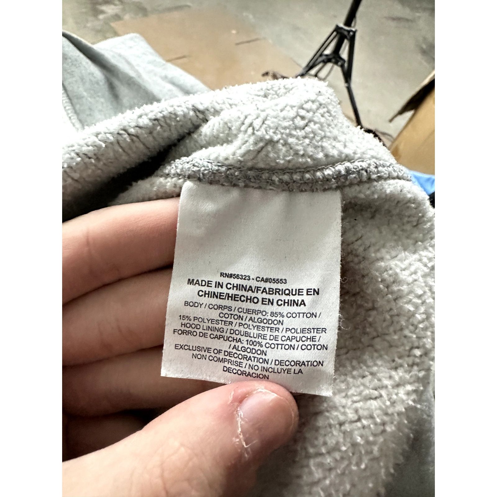 Nike Nike NYC Hoodie Grey 3XL Used Size US XXL / EU 58 / 5 - 2 Thumbnail