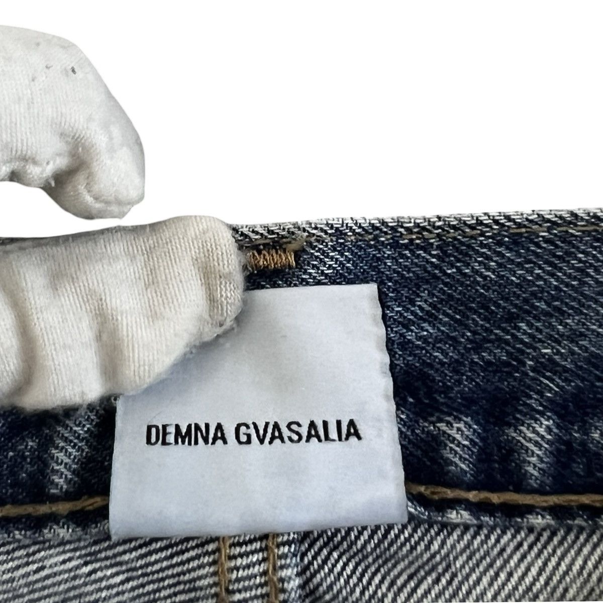 Vetements VETEMENTS 2019SS Demna Era Reconstructed Denim Pants Size US 31 - 5 Thumbnail