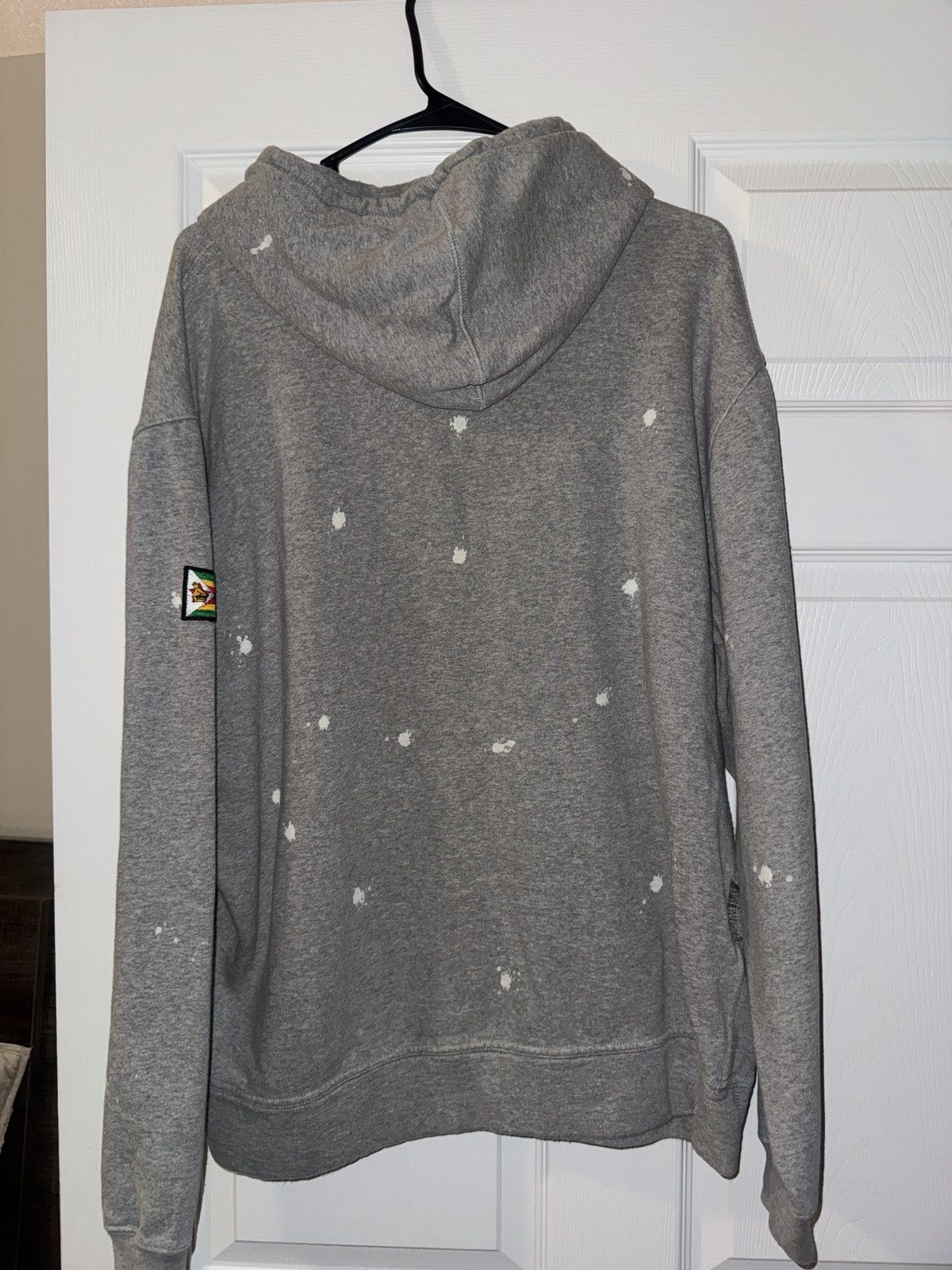 Prps PRPS Gray Paint Splatter Hoodie Sweatshirt XL Size US XL / EU 56 / 4 - 3 Thumbnail