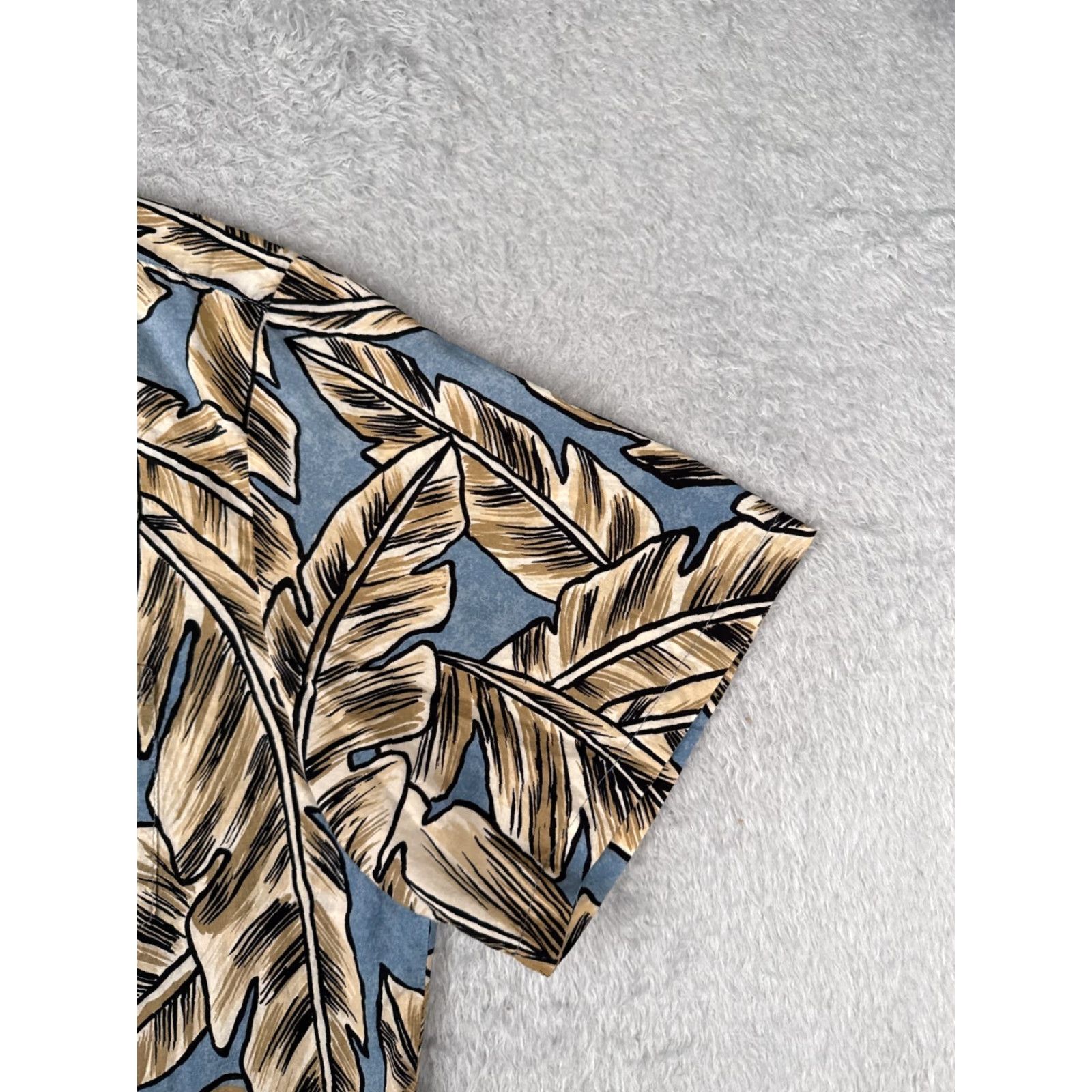 Vintage VINTAGE Banana Jack Shirt Men 2XL Blue Floral Leaf Cotton Hawaiian Size US XXL / EU 58 / 5 - 4 Thumbnail