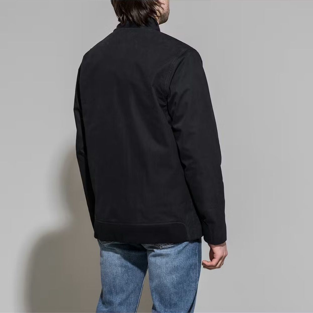 Huckberry Baro The Dean II Black Waterproof Bomber Jacket Small Size US S / EU 44-46 / 1 - 2 Thumbnail