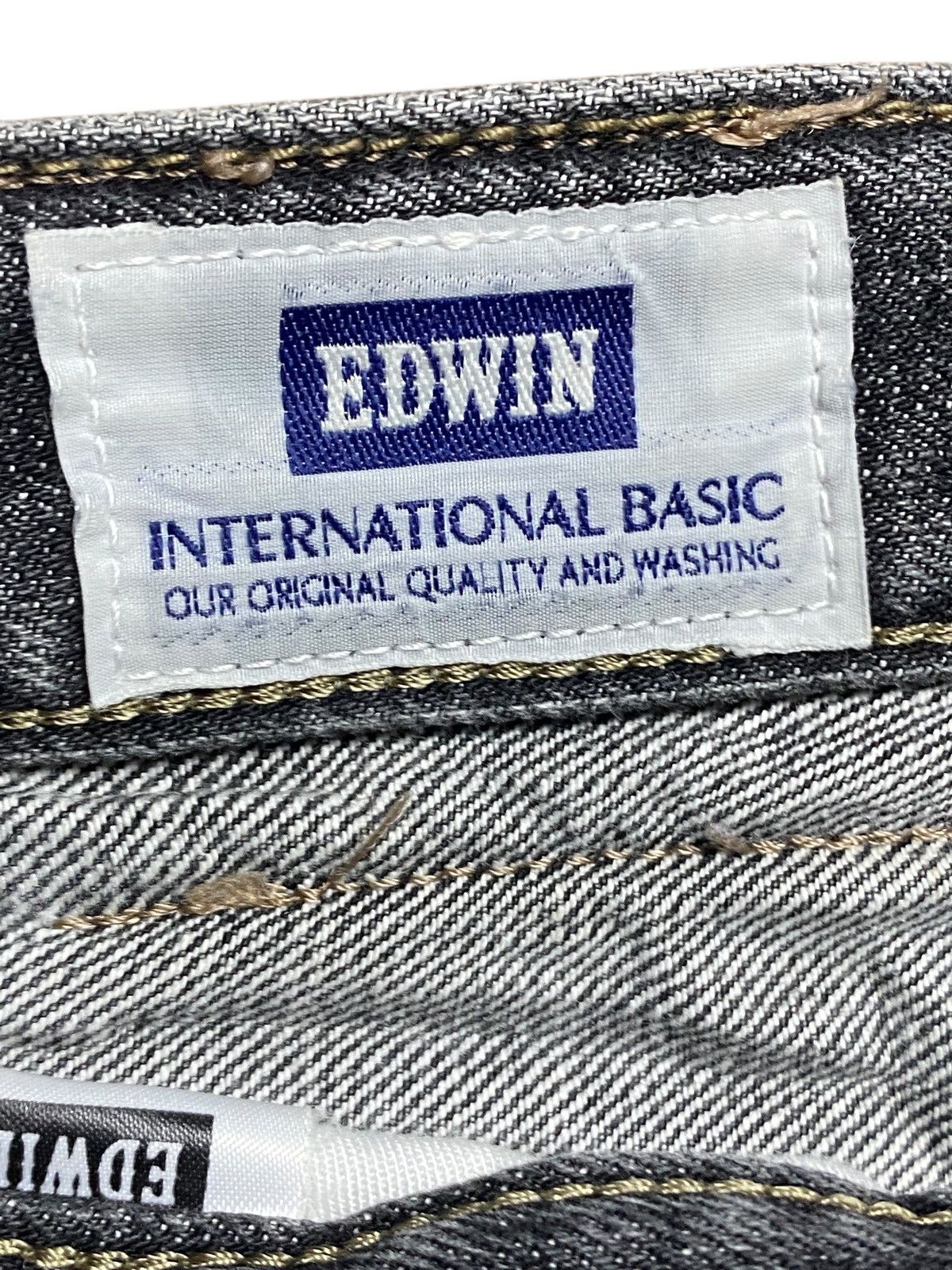 Edwin Vintage Edwin International Basic Denim Distressed Jeans Size US 30 / EU 46 - 12 Thumbnail
