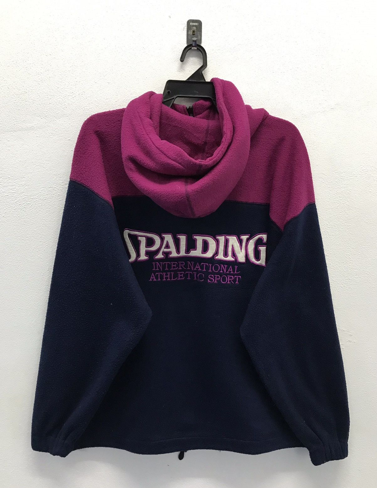 Spalding × Vintage Vintage Spalding International Athletic Sport Jacket Hoodie Size US M / EU 48-50 / 2 - 2 Thumbnail
