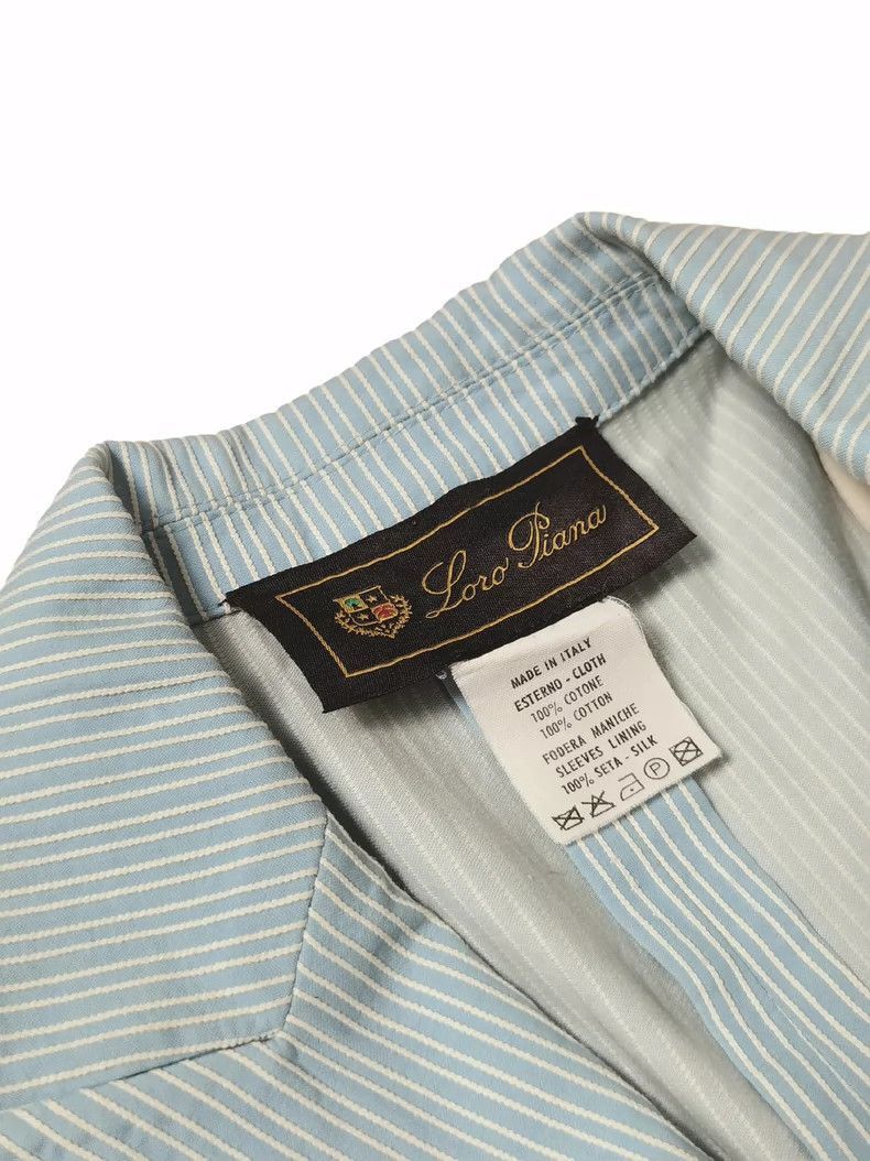 Loro Piana Loro Piana Blue Casual Blazer-2508 Size US S / EU 44-46 / 1 - 6 Thumbnail