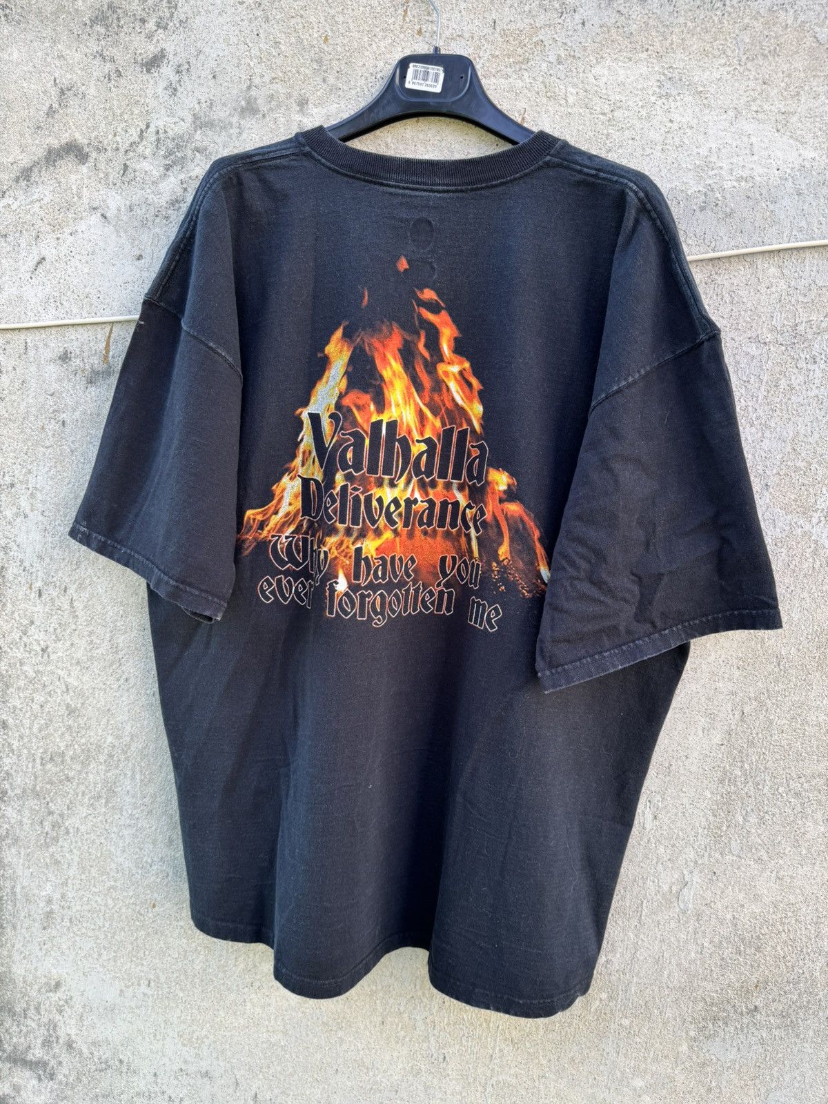 Band Tees Blind Guardian Valhalla Album Metal Band Tee Vintage Washed Size US XXL / EU 58 / 5 - 3 Thumbnail