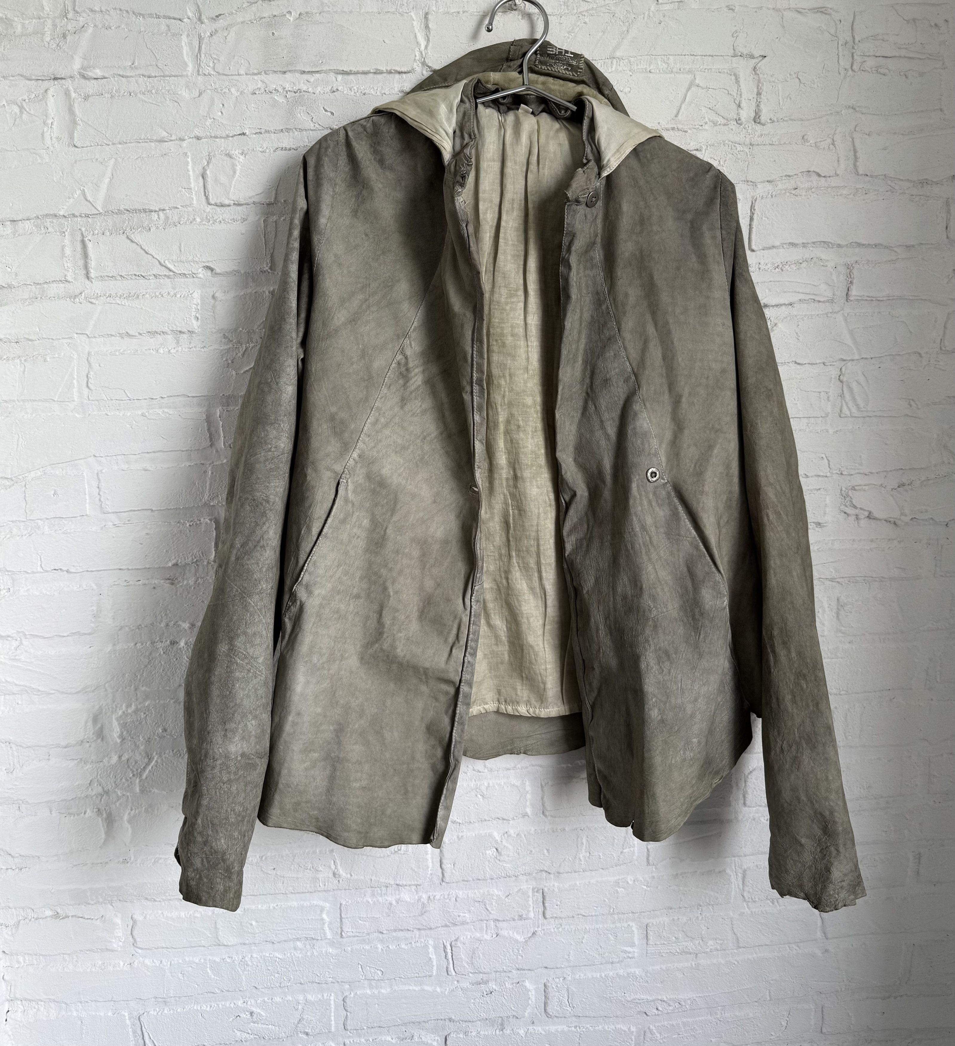 Other Archive Freddy The Club Artisanal Leather Hooded Jacket Size M / US 6-8 / IT 42-44 - 2 Thumbnail