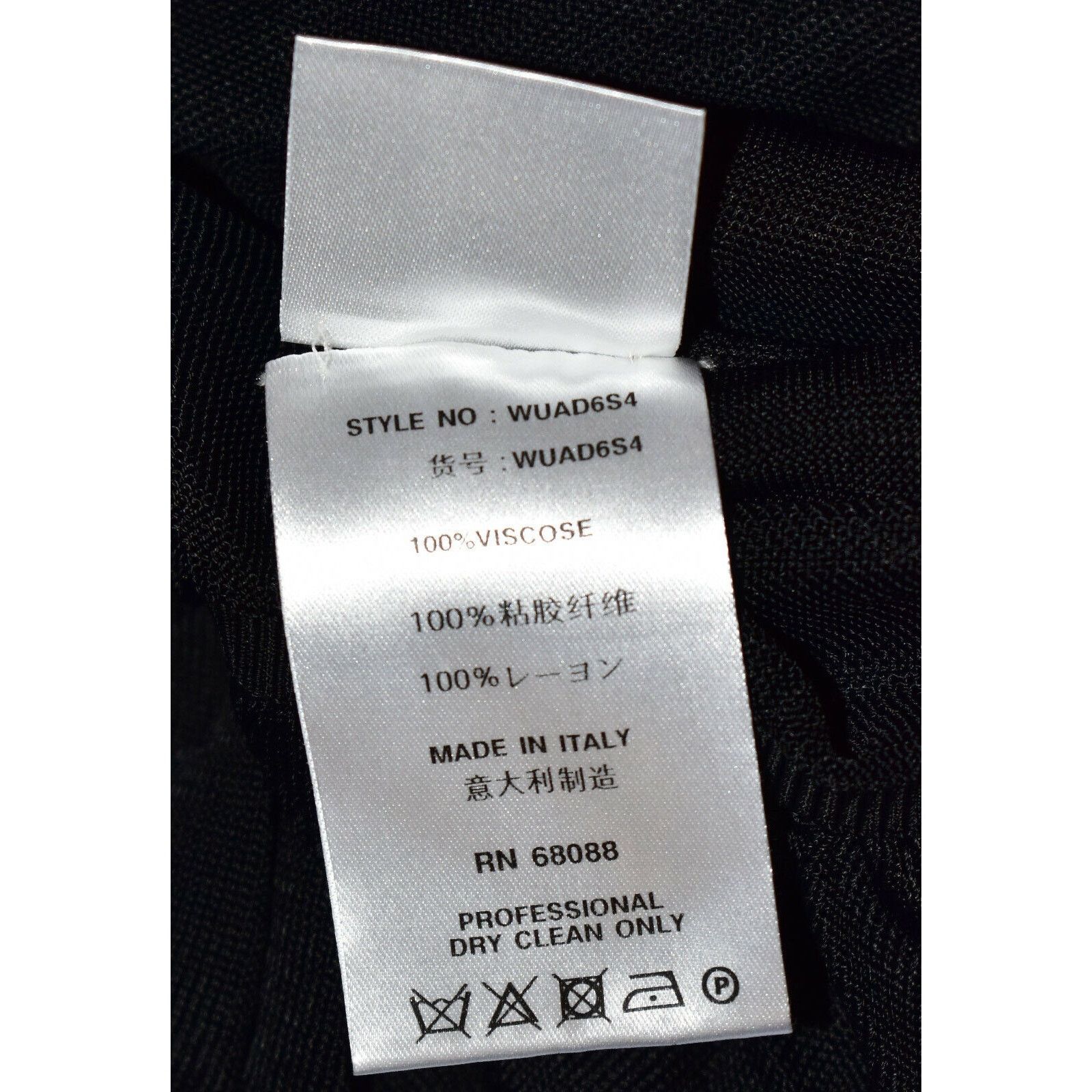Tse NEW TSE Black Translucent Elasticized Hem Short Sleeve Top M Size M / US 6-8 / IT 42-44 - 7 Thumbnail