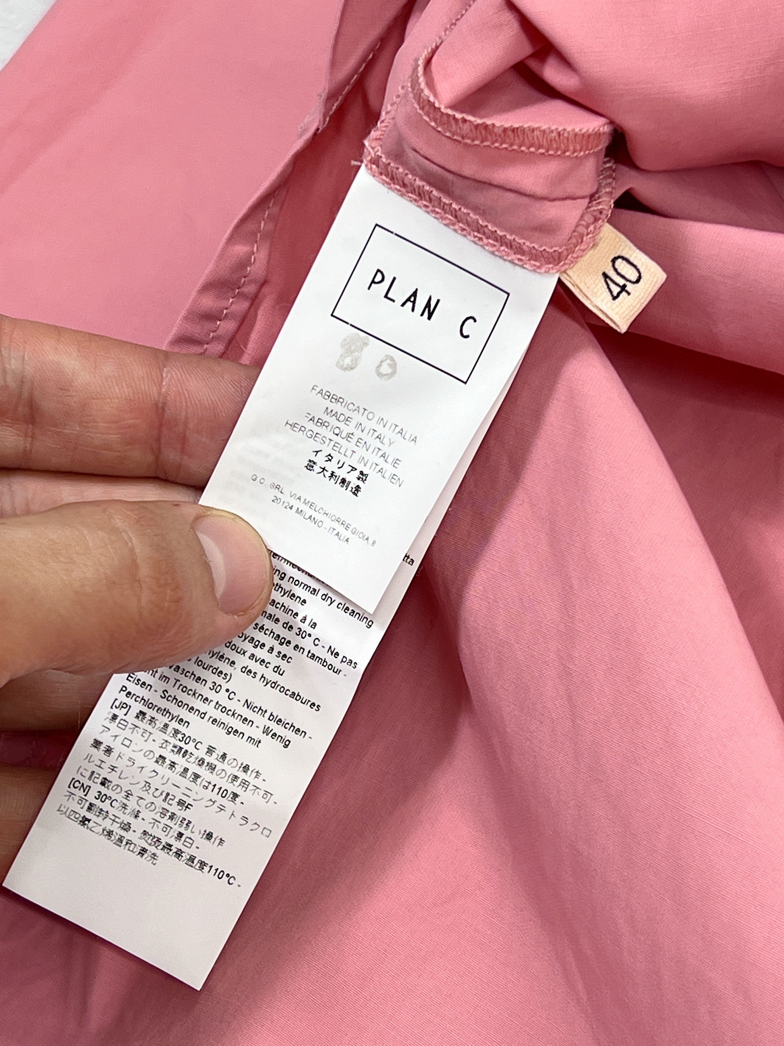 Designer × Plan C Plan C Shirt Women Pink Cargo Designer Size M / US 6-8 / IT 42-44 - 21 Thumbnail