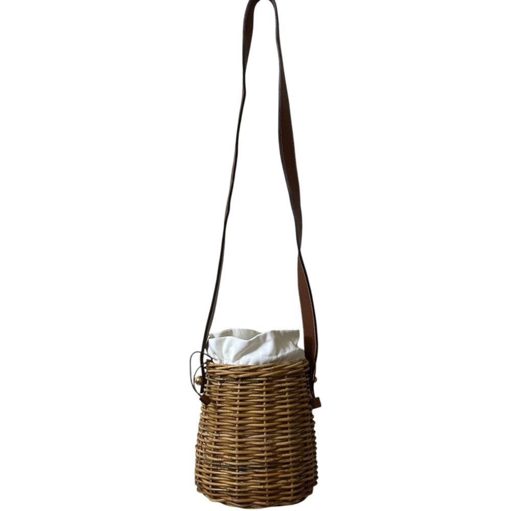 Other Other Manimaris Basket Shoulder Bag Natural Material Shoulder Bag DUTY FREE for USA Size ONE SIZE - 1 Thumbnail
