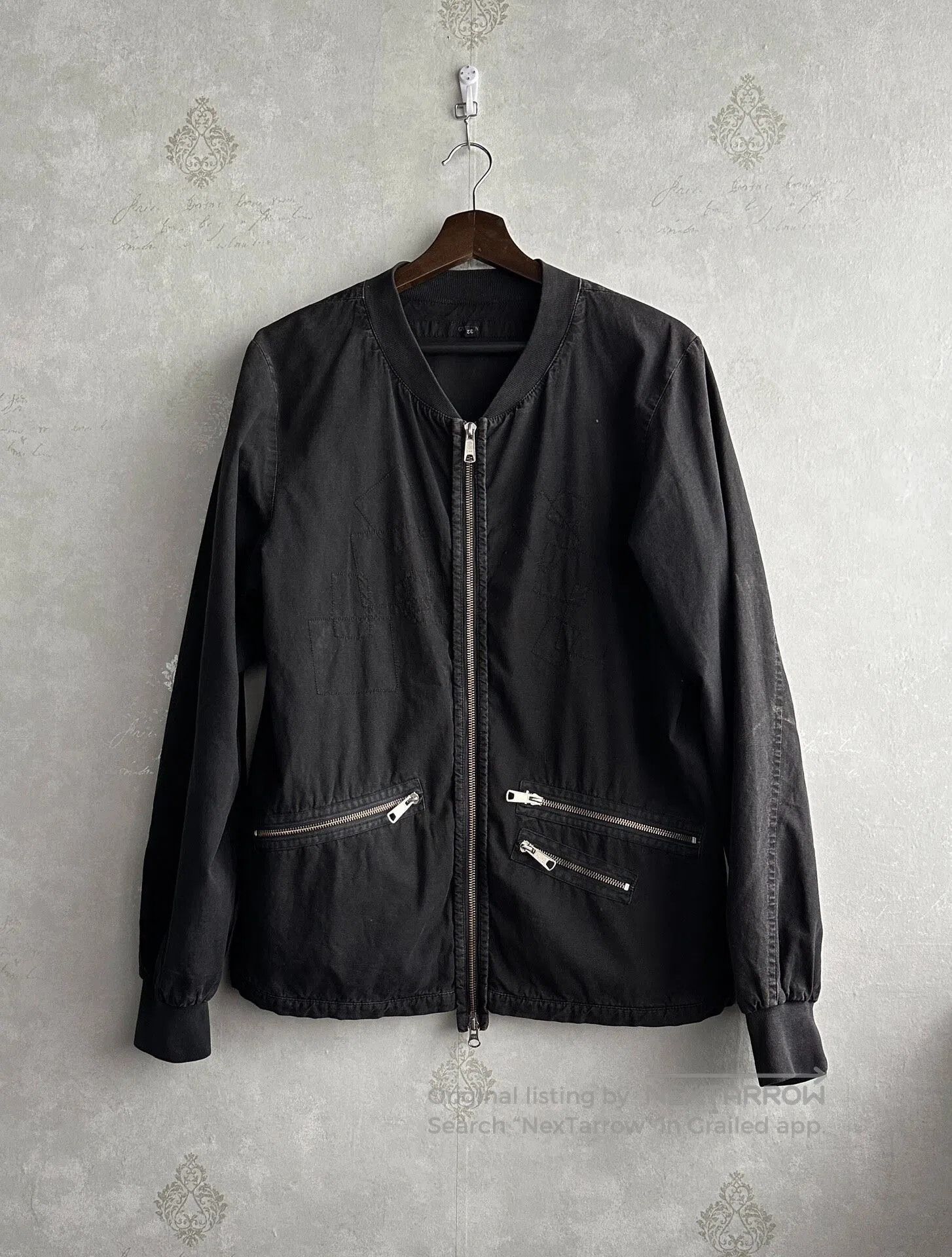 Griffin griffin Zippered, washable embroidered jacket| Size US M / EU 48-50 / 2 - 1 Thumbnail
