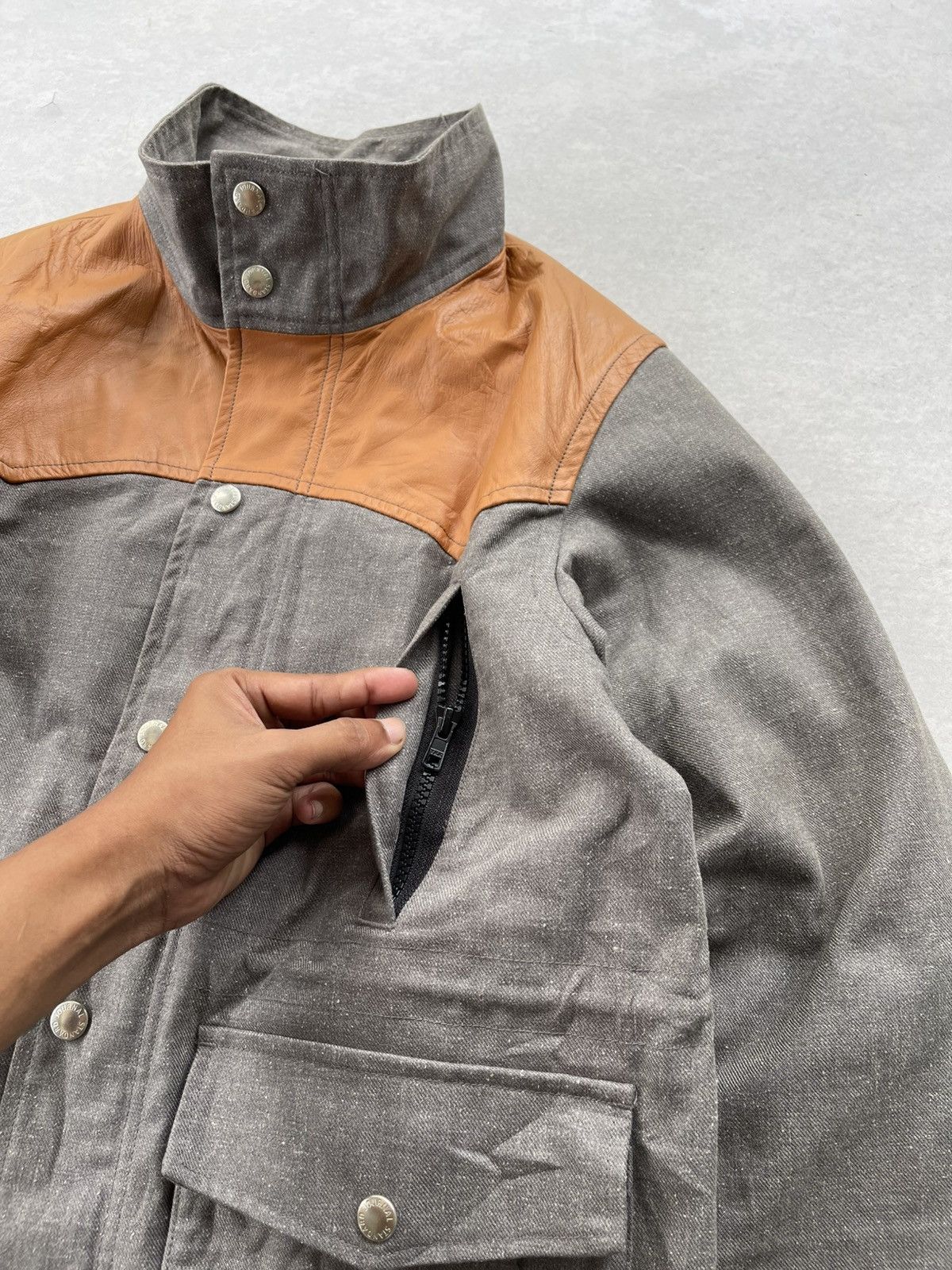 Japanese Brand × Journal Standard × Leather JOURNAL STANDARD LEATHER SHOULDER WESTERN JACKET Size US M / EU 48-50 / 2 - 7 Thumbnail