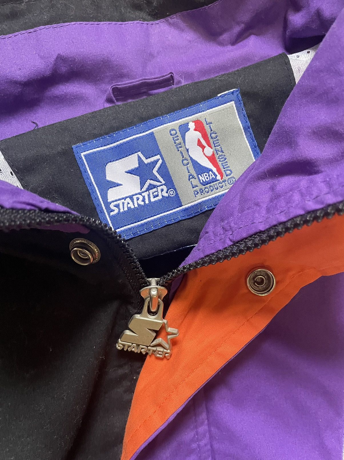 Vintage Vintage Phoenix Suns Starter Jacket (Official NBA Product) Size US XL / EU 56 / 4 - 2 Thumbnail