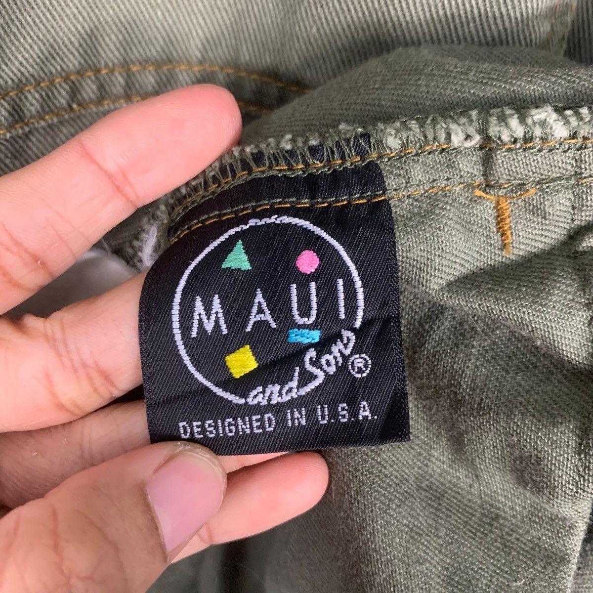 Japanese Brand MAUI And Sons Double Pocket Green Chore Jacket #1804-C16 Size US XL / EU 56 / 4 - 18 Thumbnail
