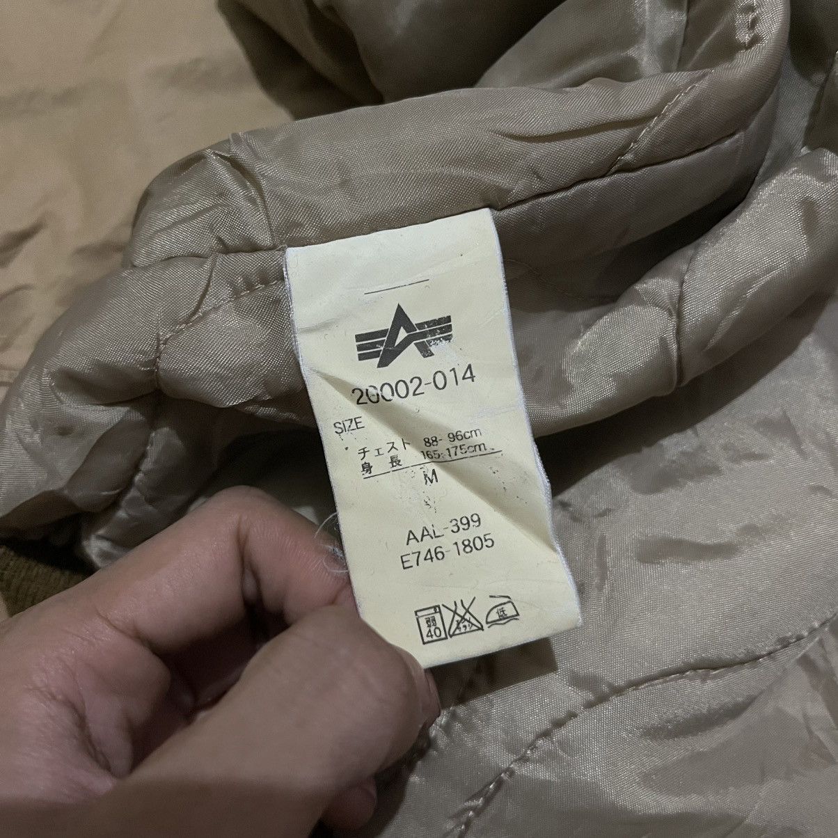 Alpha Industries × Vintage Alpha Industries MA-1 Bomber Jacket Size US M / EU 48-50 / 2 - 6 Thumbnail