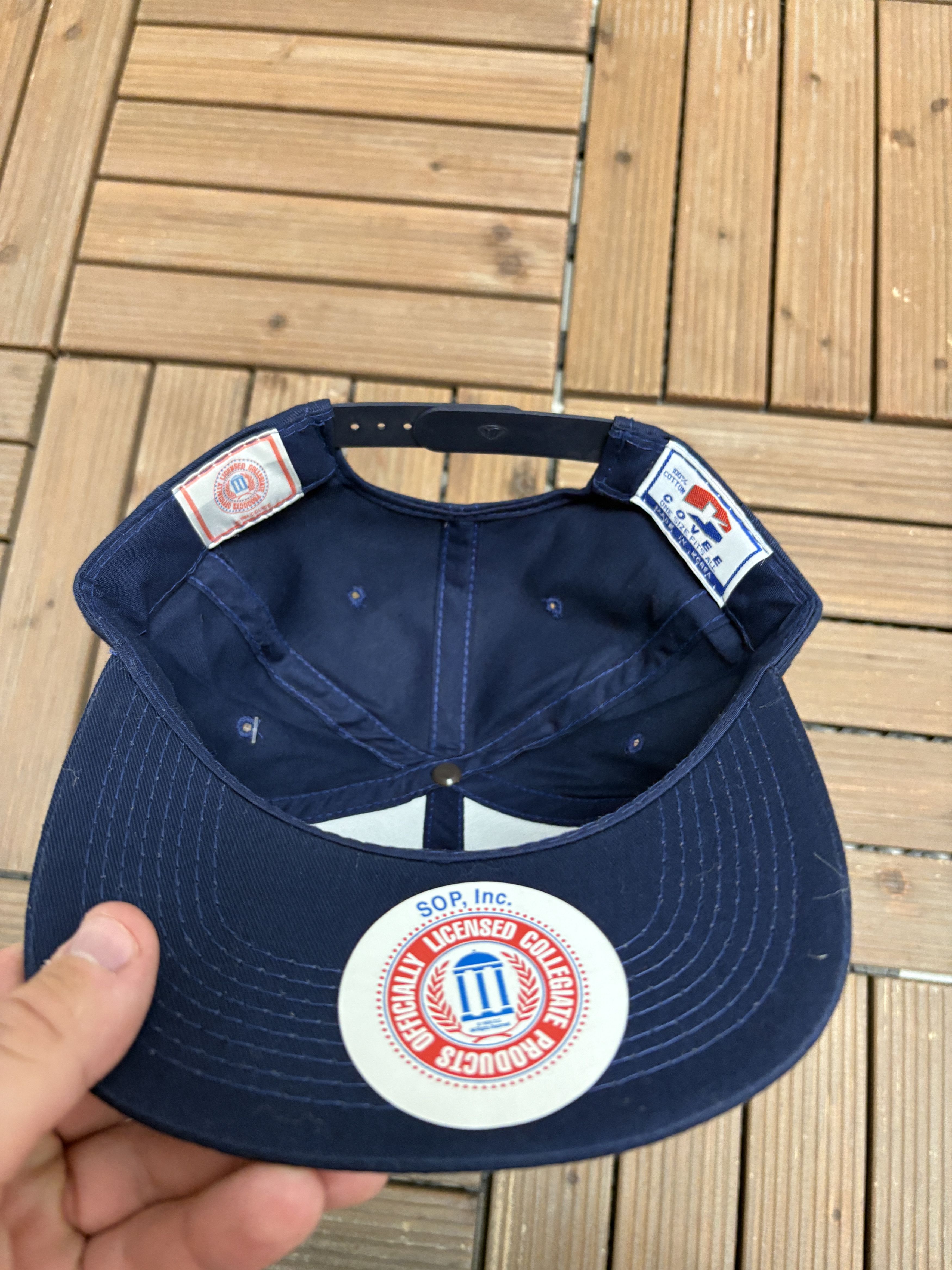 Vintage Auburn Tigers Vintage Blue Snap Back Hat Cap Size ONE SIZE - 6 Thumbnail